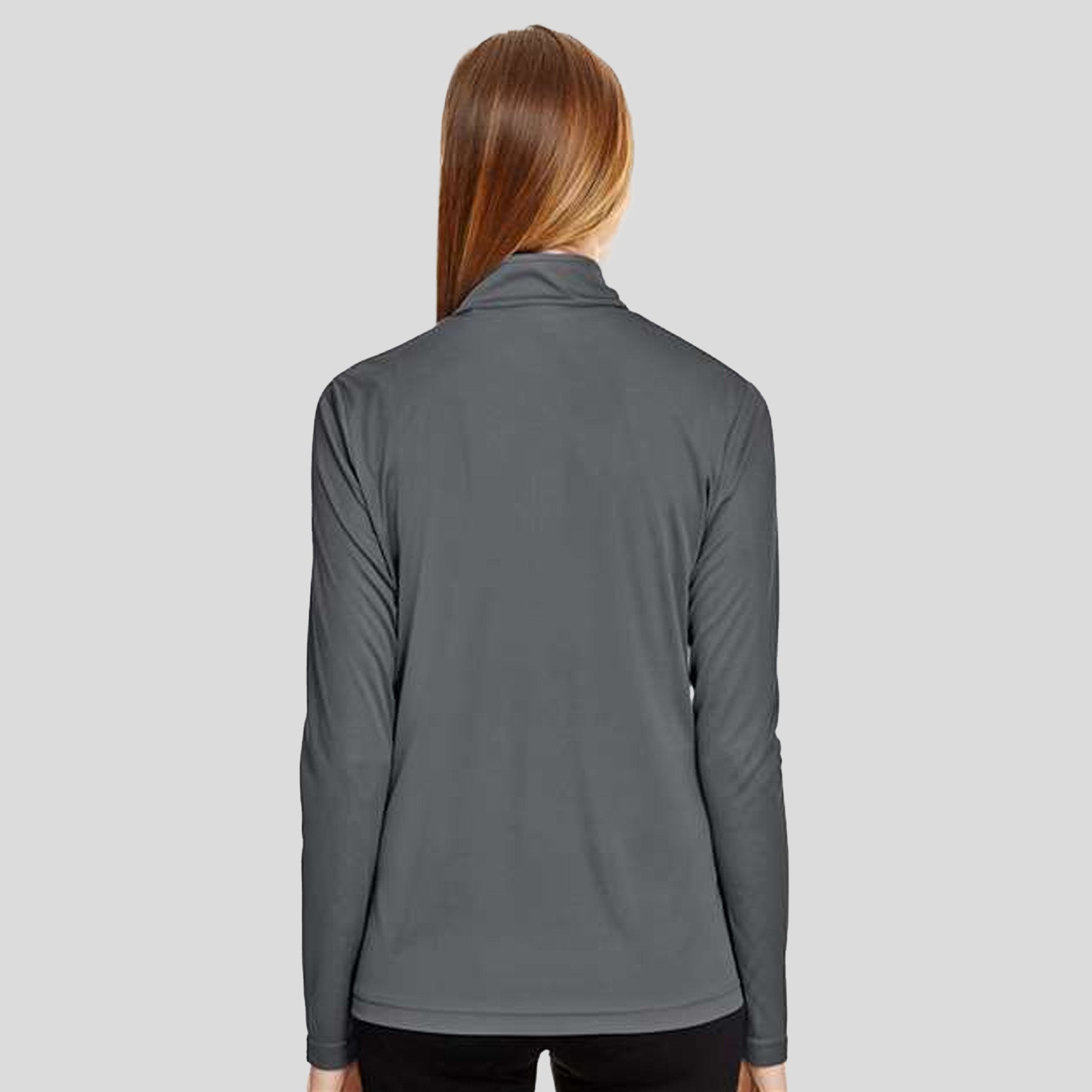 Women's Zone Performance Quarter-Zip Pullover | Sport Graphite