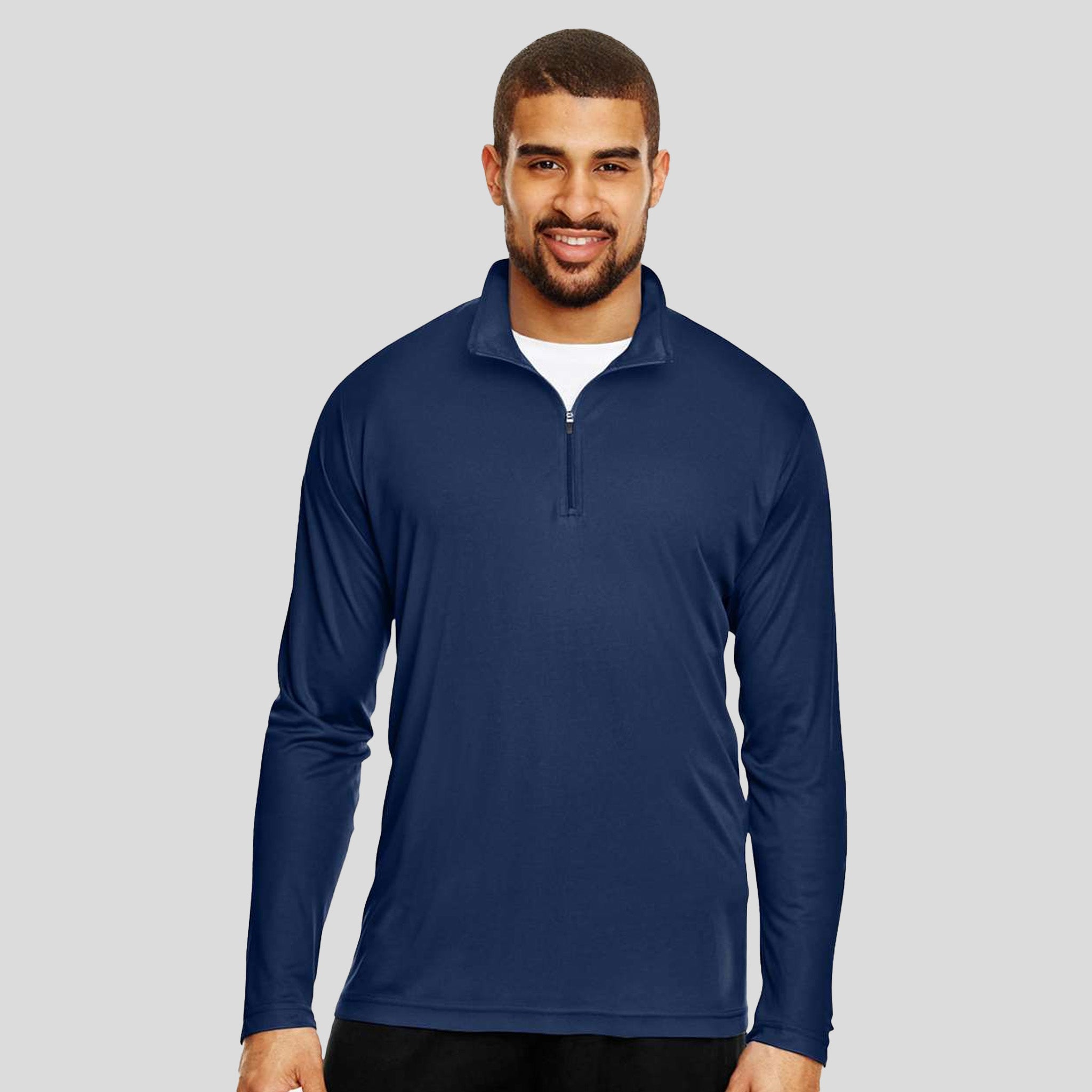 Men's Zone Performance Quarter-Zip Pullover | Sport Dark Navy