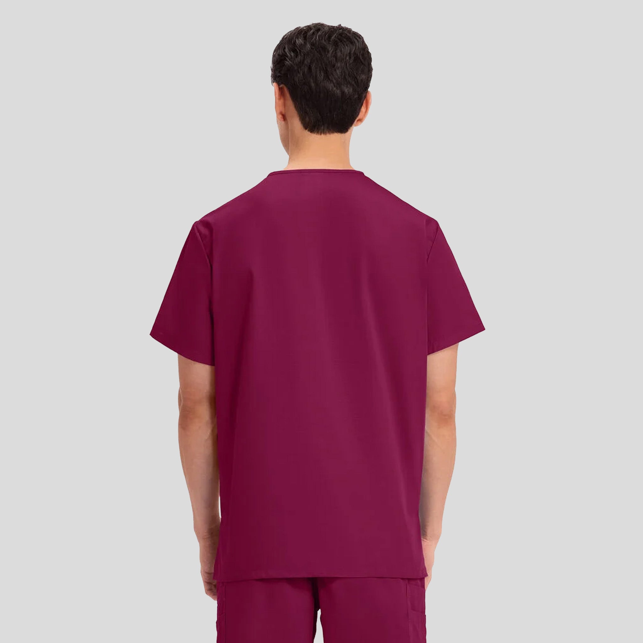 Unisex V-Neck 3 Pocket | Wine