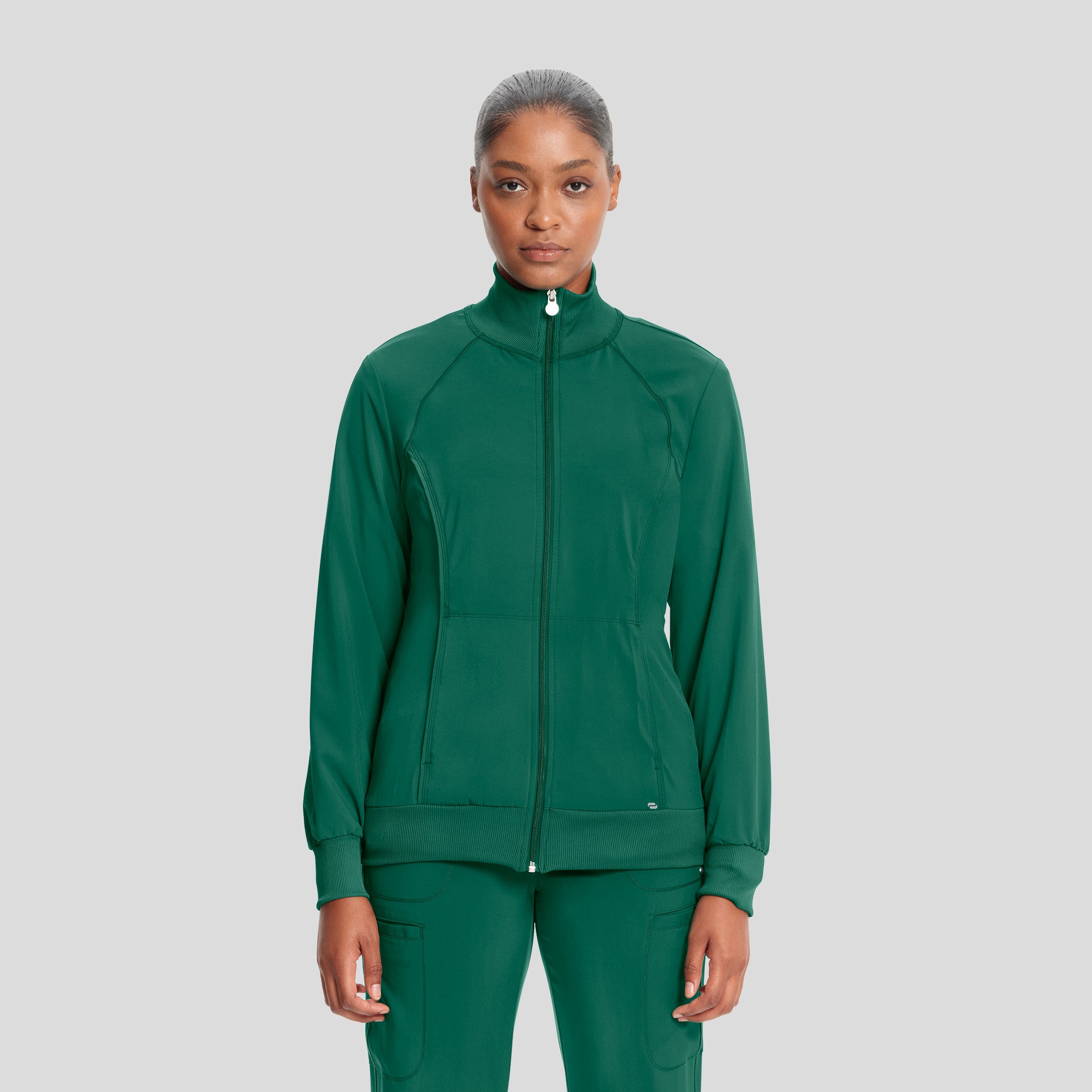 Women's Zip Front Warm-Up | Hunter