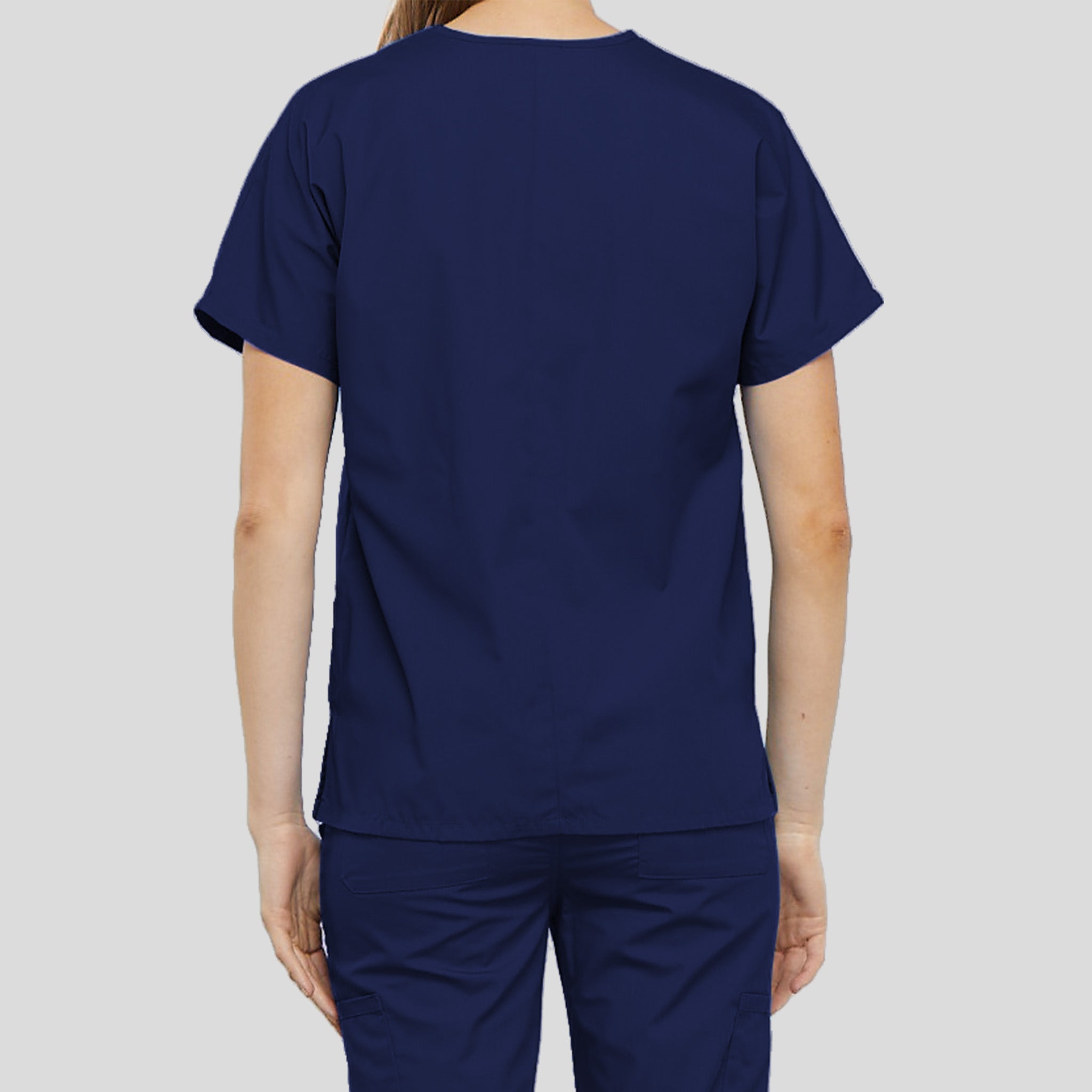 Women's V-Neck 2 Pocket | Navy