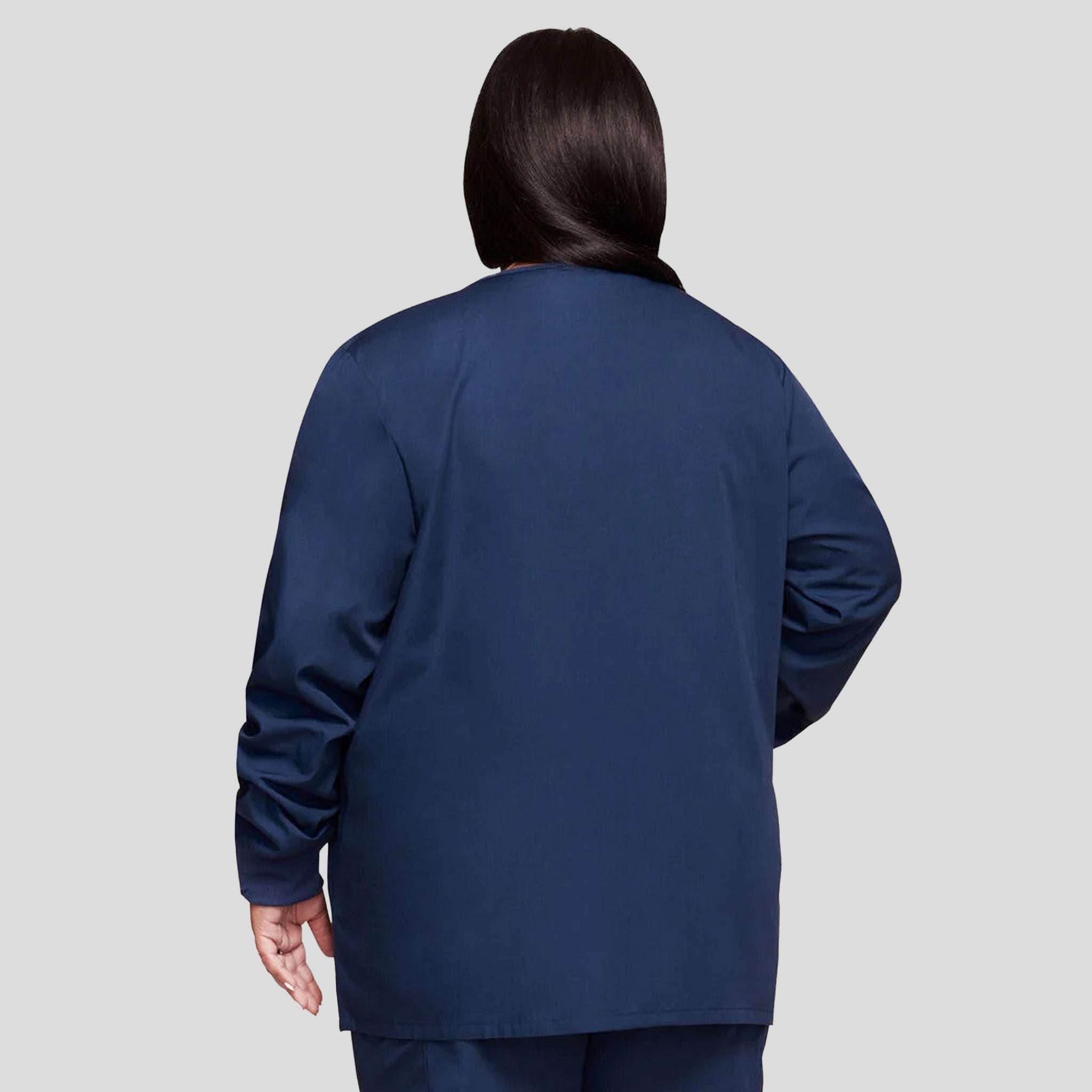 Women's Snap Front Jacket | Navy