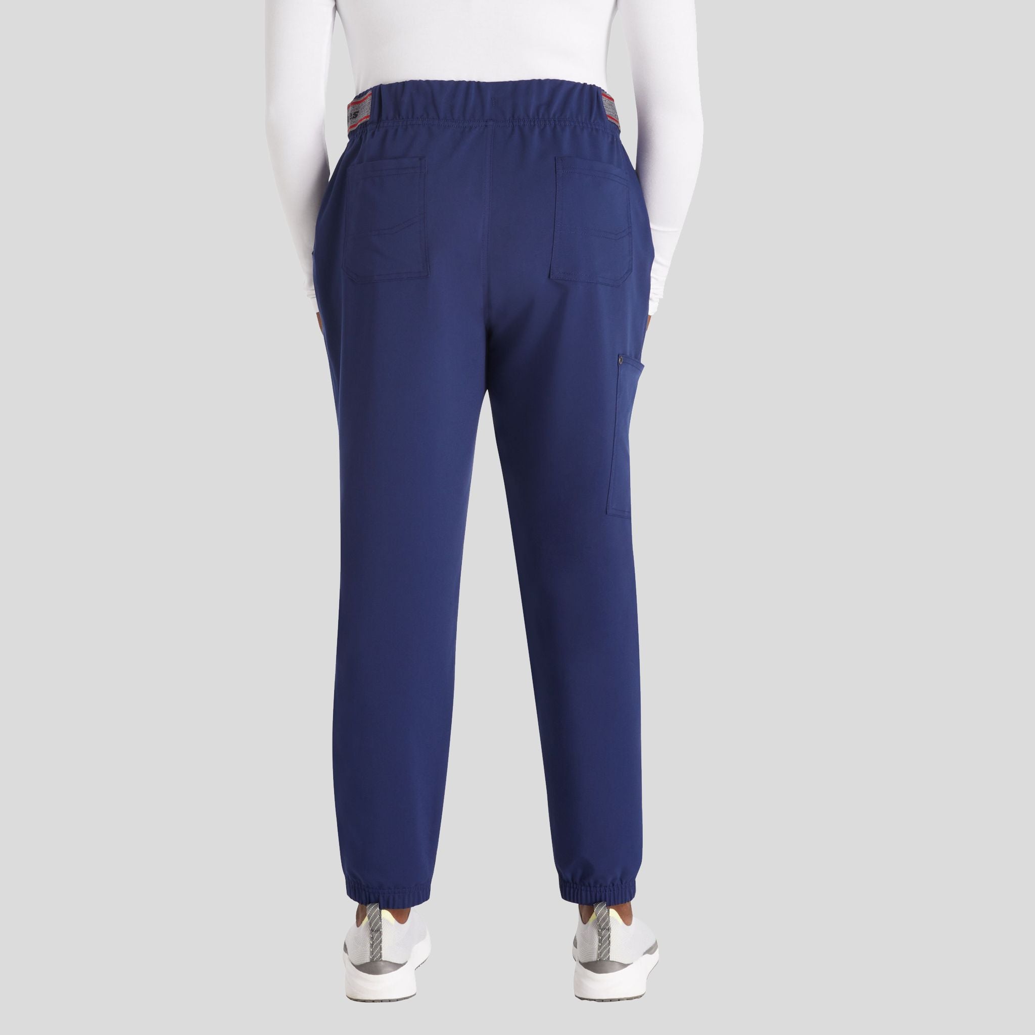 Women's Mid Rise Jogger Scrub Pant | Navy