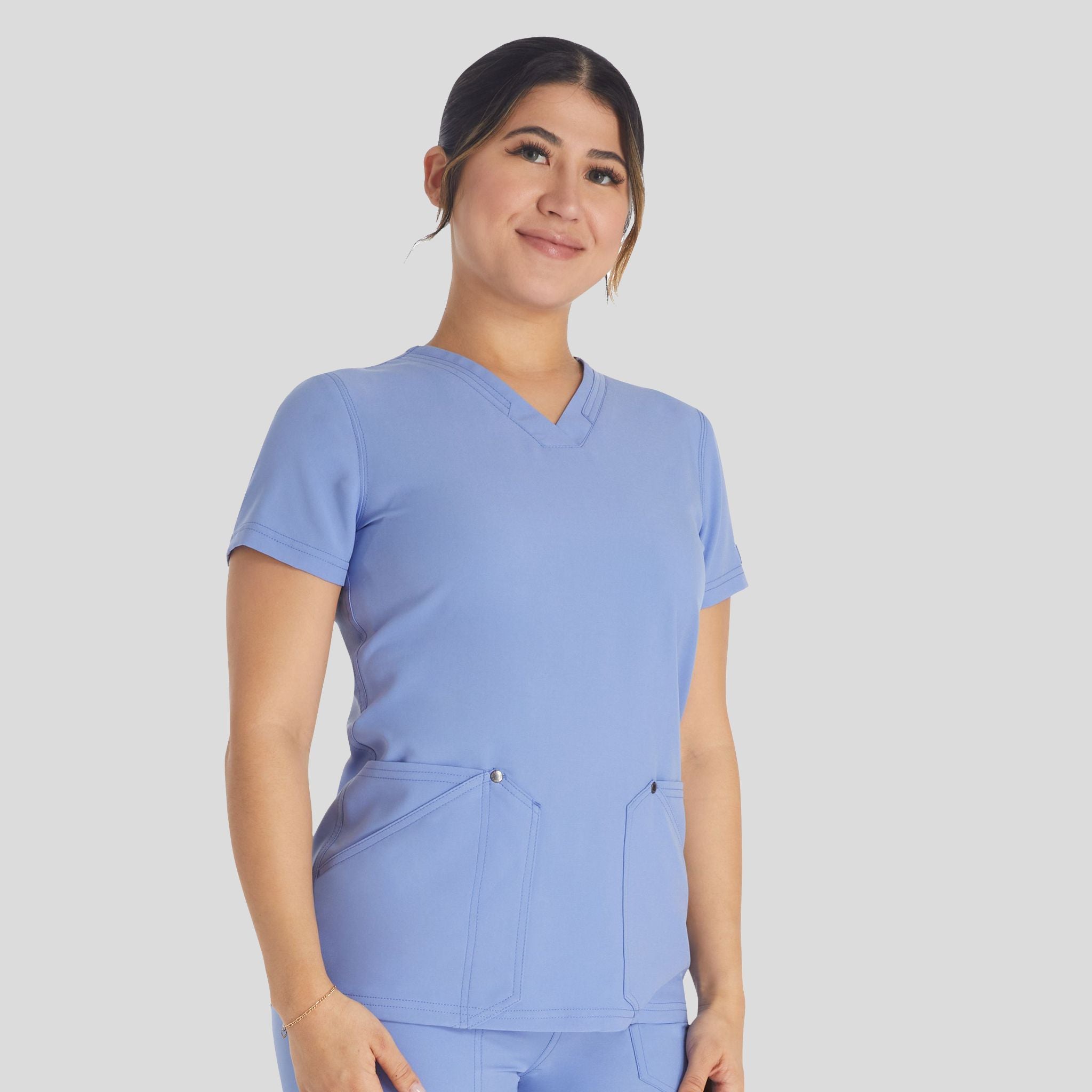 Women's V-Neck Scrub Top | Ciel