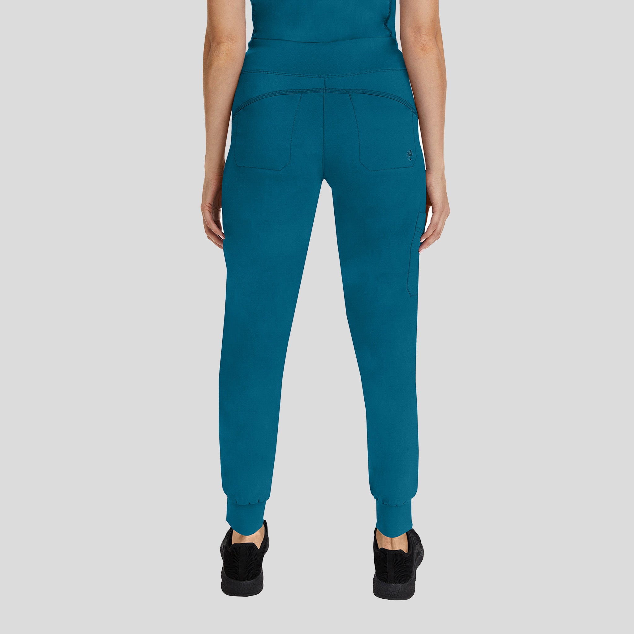 Tara Yoga Jogger Scrub Pant | Caribbean