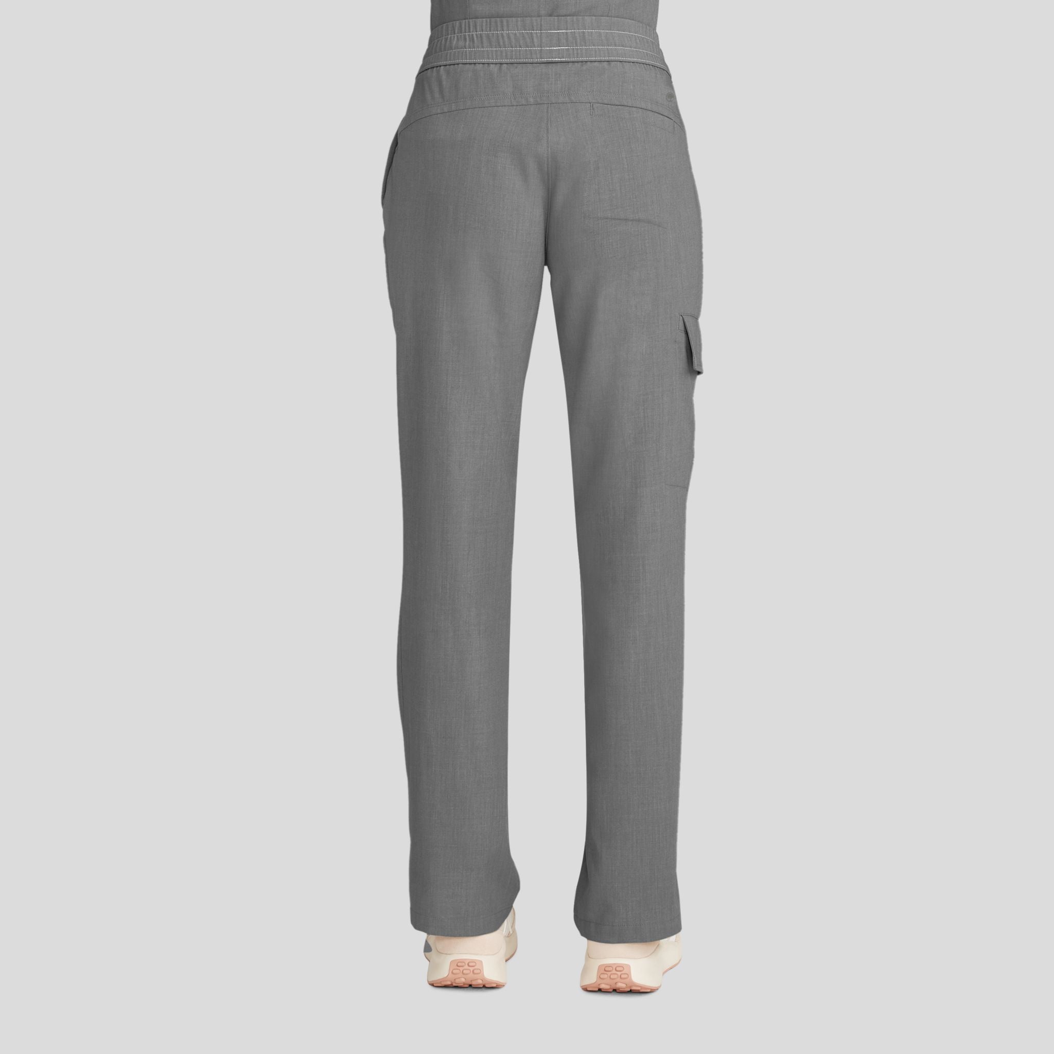 Women's Brandy Straight Leg Scrub Pant | Heather Ash