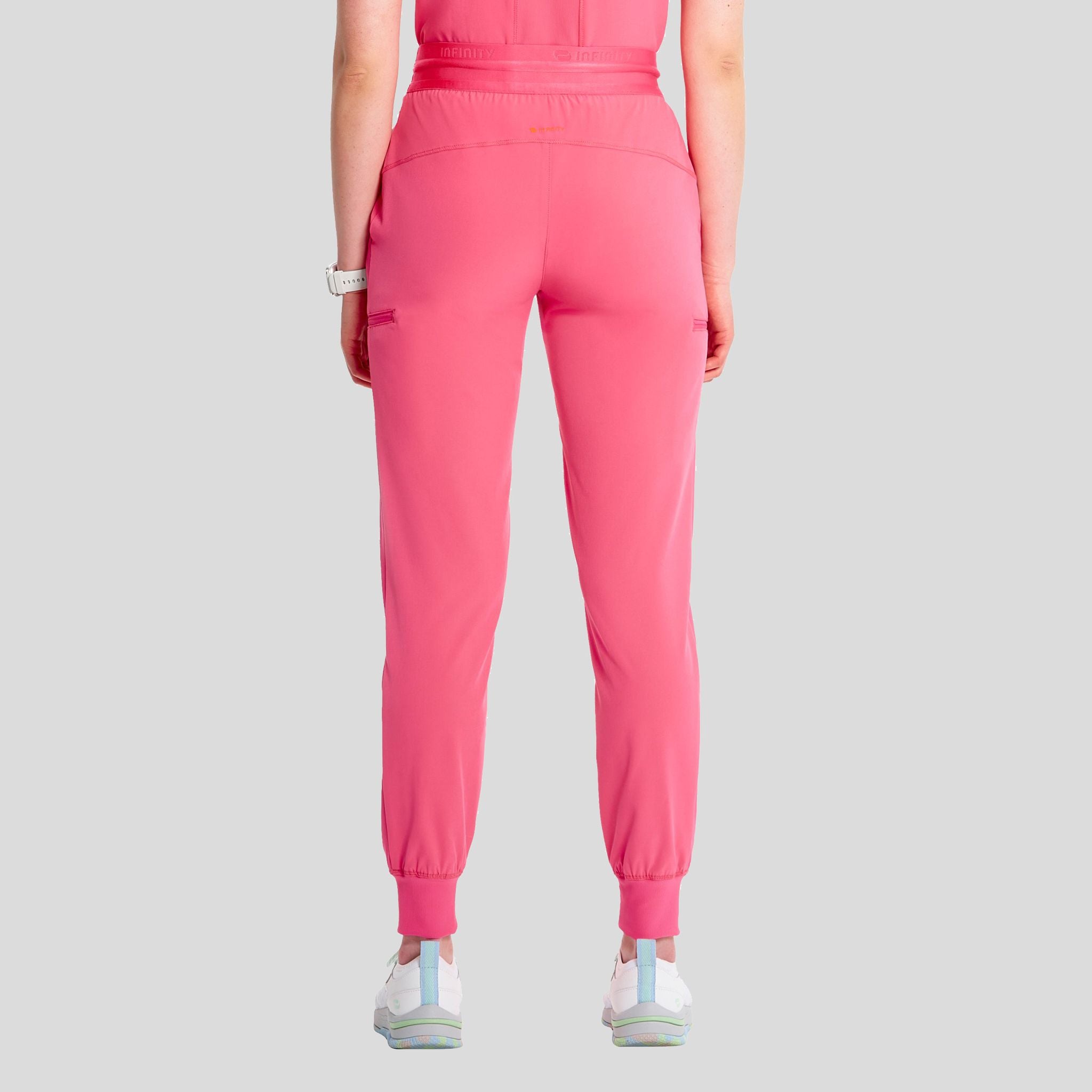 Mid Rise Jogger | Power Pink