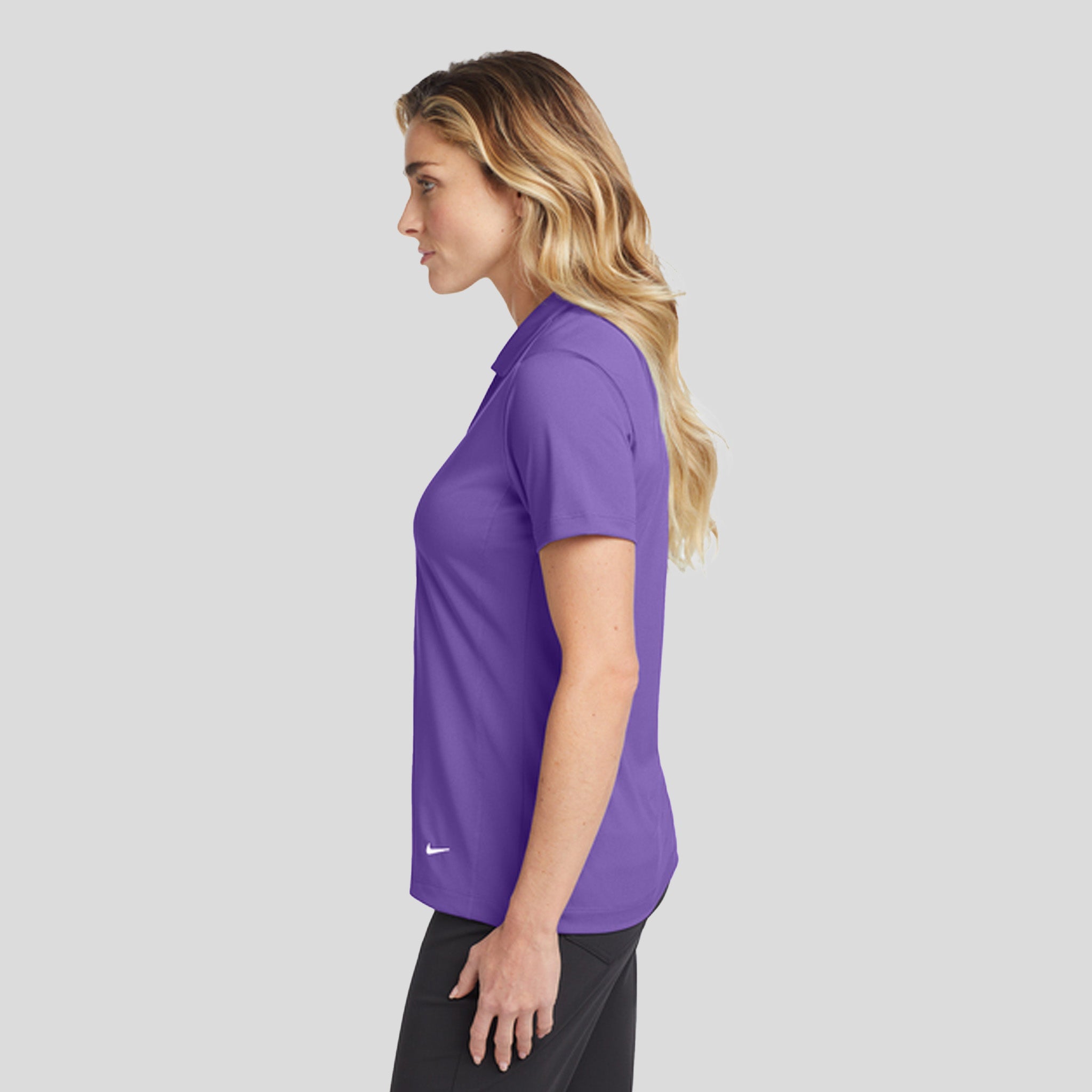 Women's Dri-FIT Vertical Mesh Polo | Court Purple