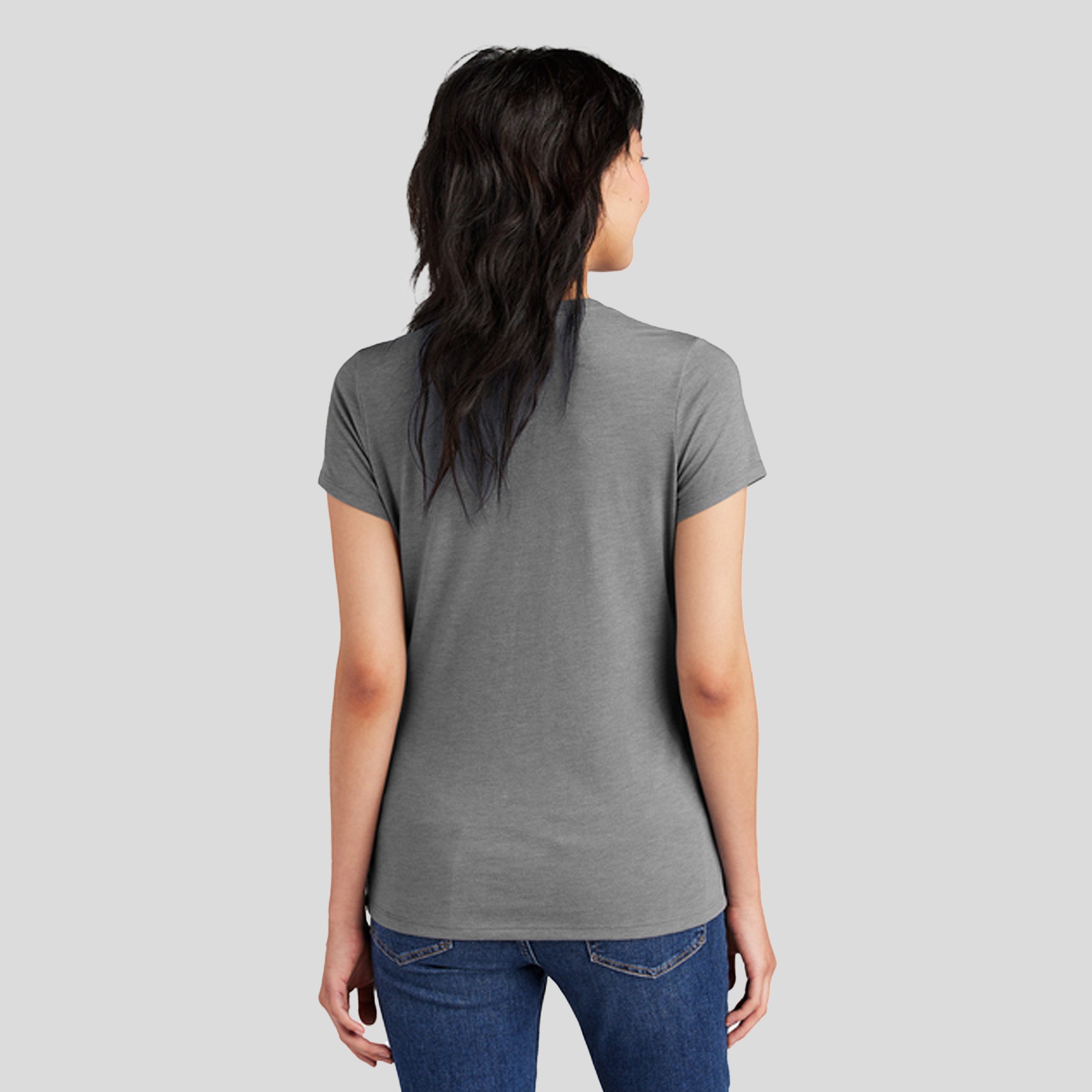 Womenโs Perfect Triยฎ Tee | Grey Frost