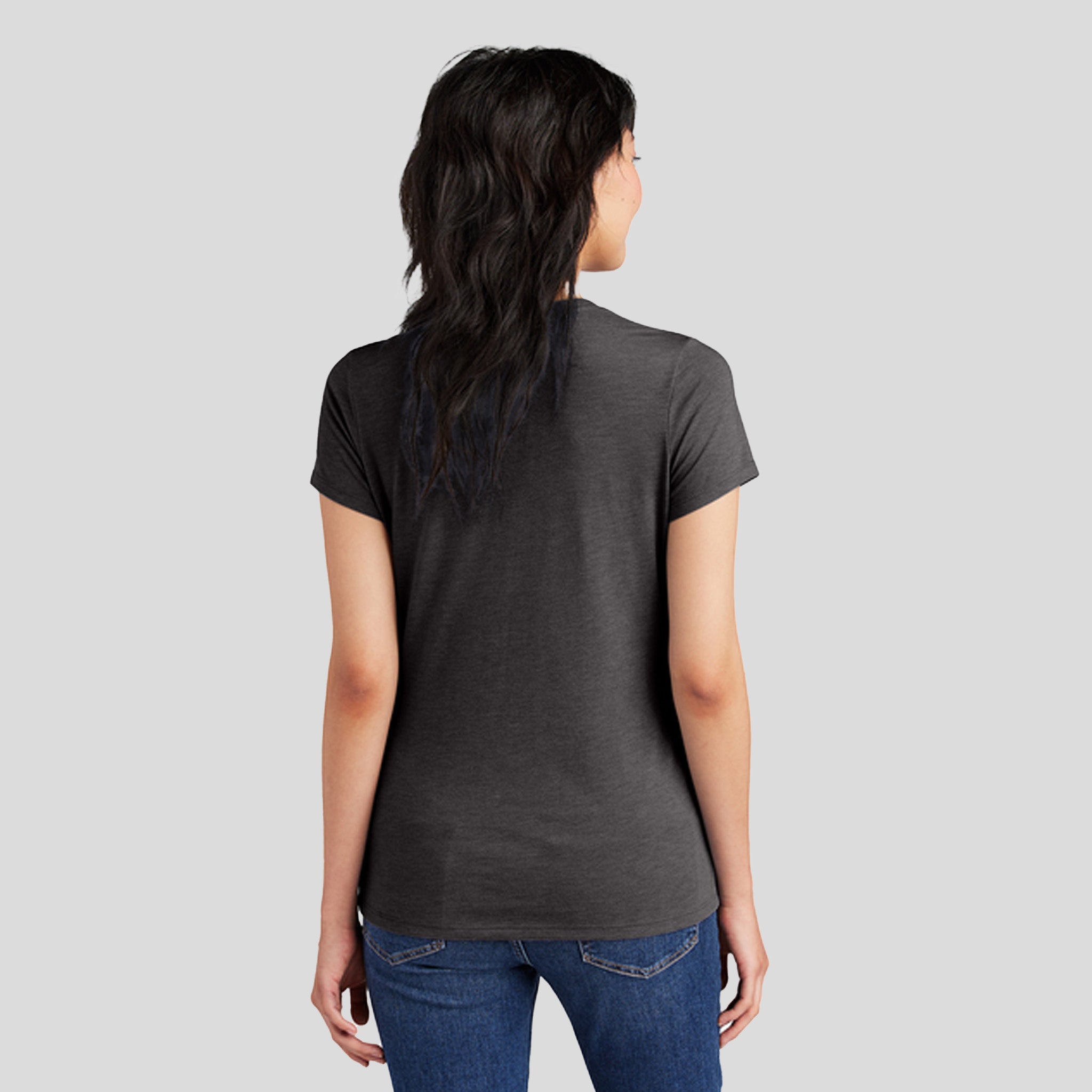 Womenโs Perfect Triยฎ Tee | Heathered Charcoal
