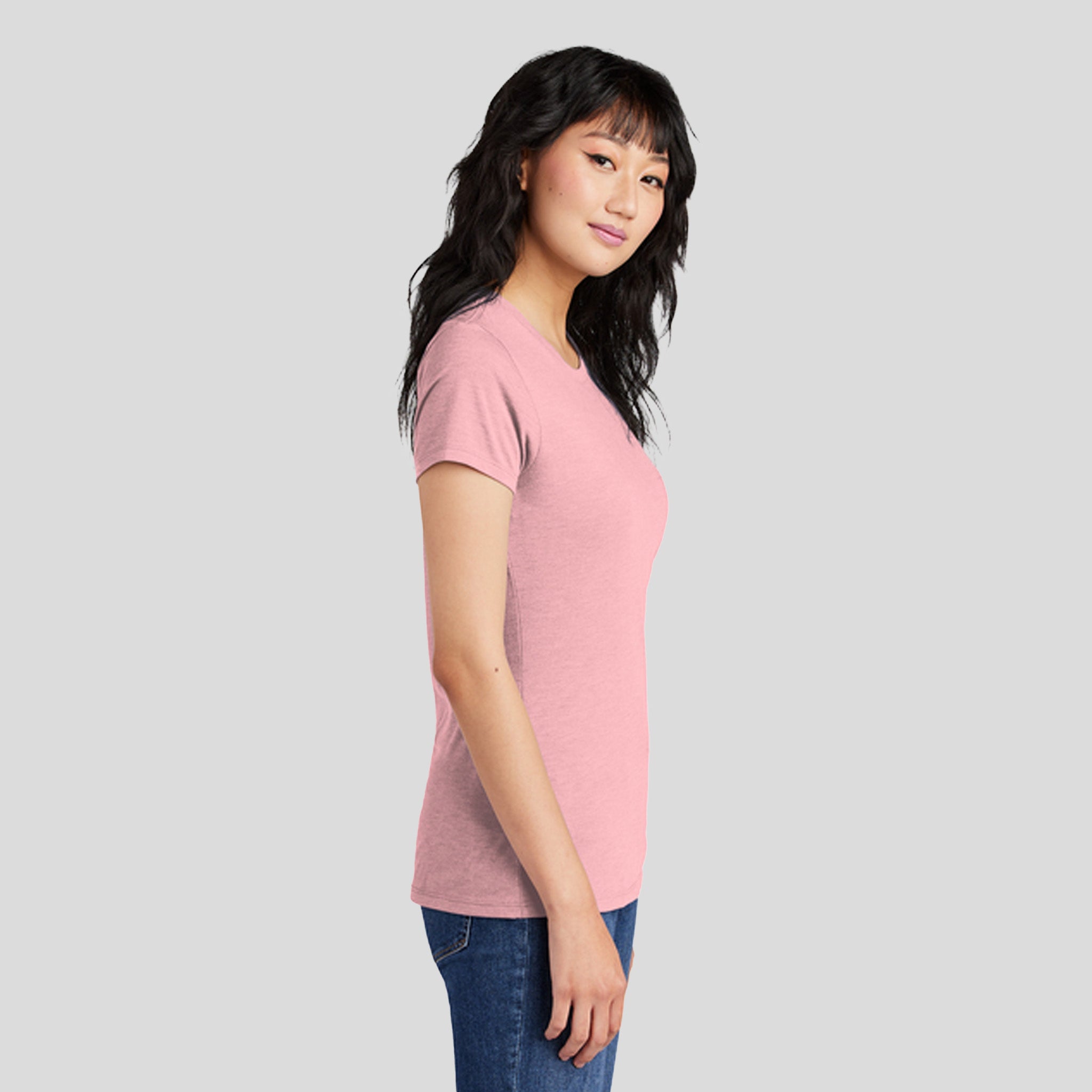 Womenโs Perfect Triยฎ Tee | Wisteria Heather