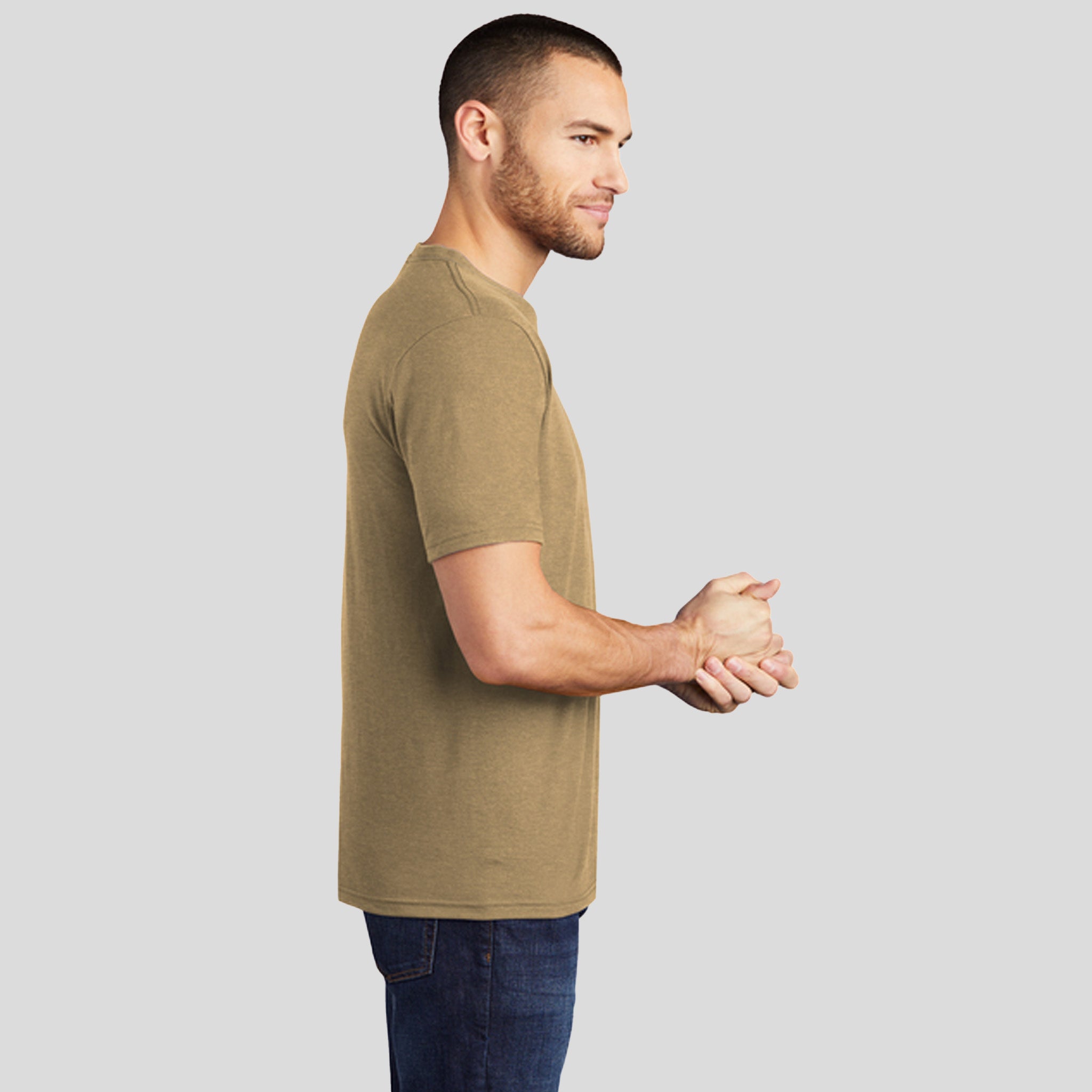 Perfect Triยฎ Tee | Coyote Brown Heather