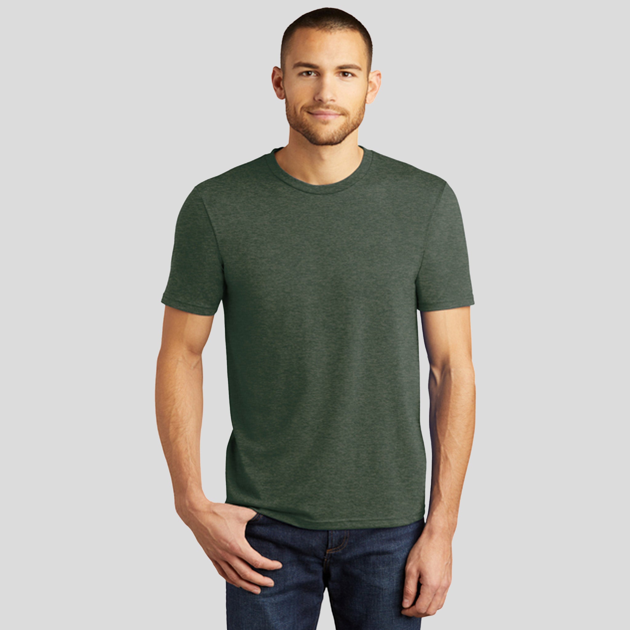 Perfect Triยฎ Tee | Heathered Forest Green