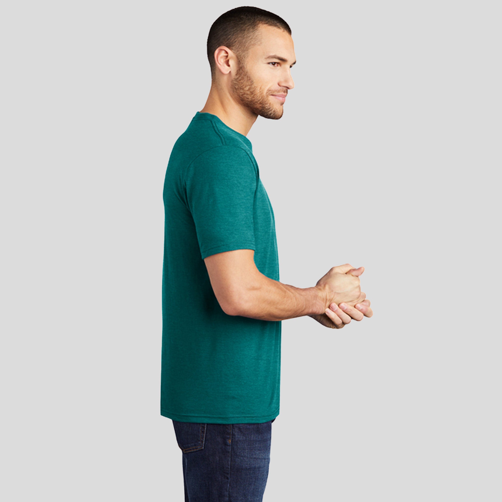 Perfect Triยฎ Tee | Heathered Teal