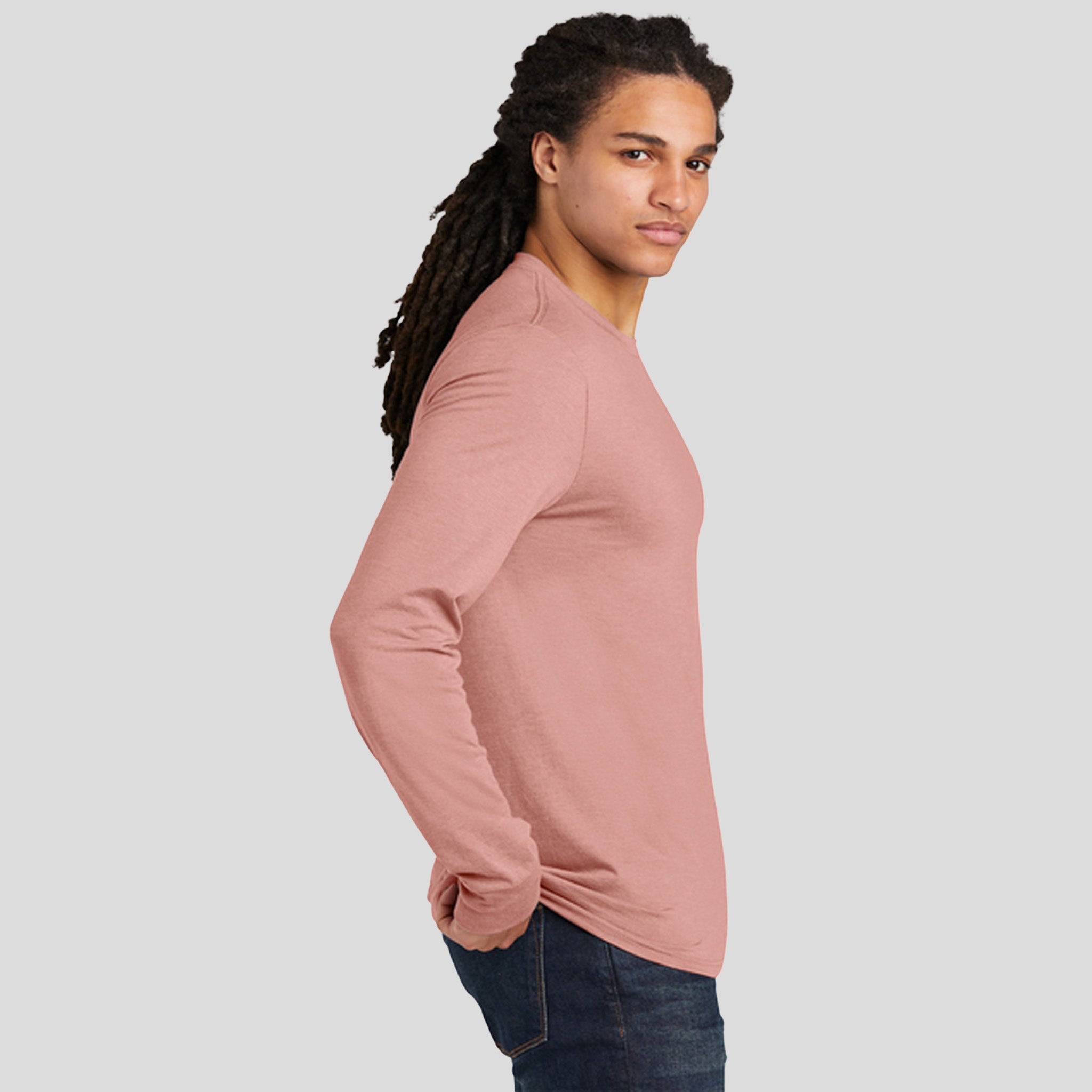 Perfect Triยฎ Long Sleeve Tee | Blush Frost