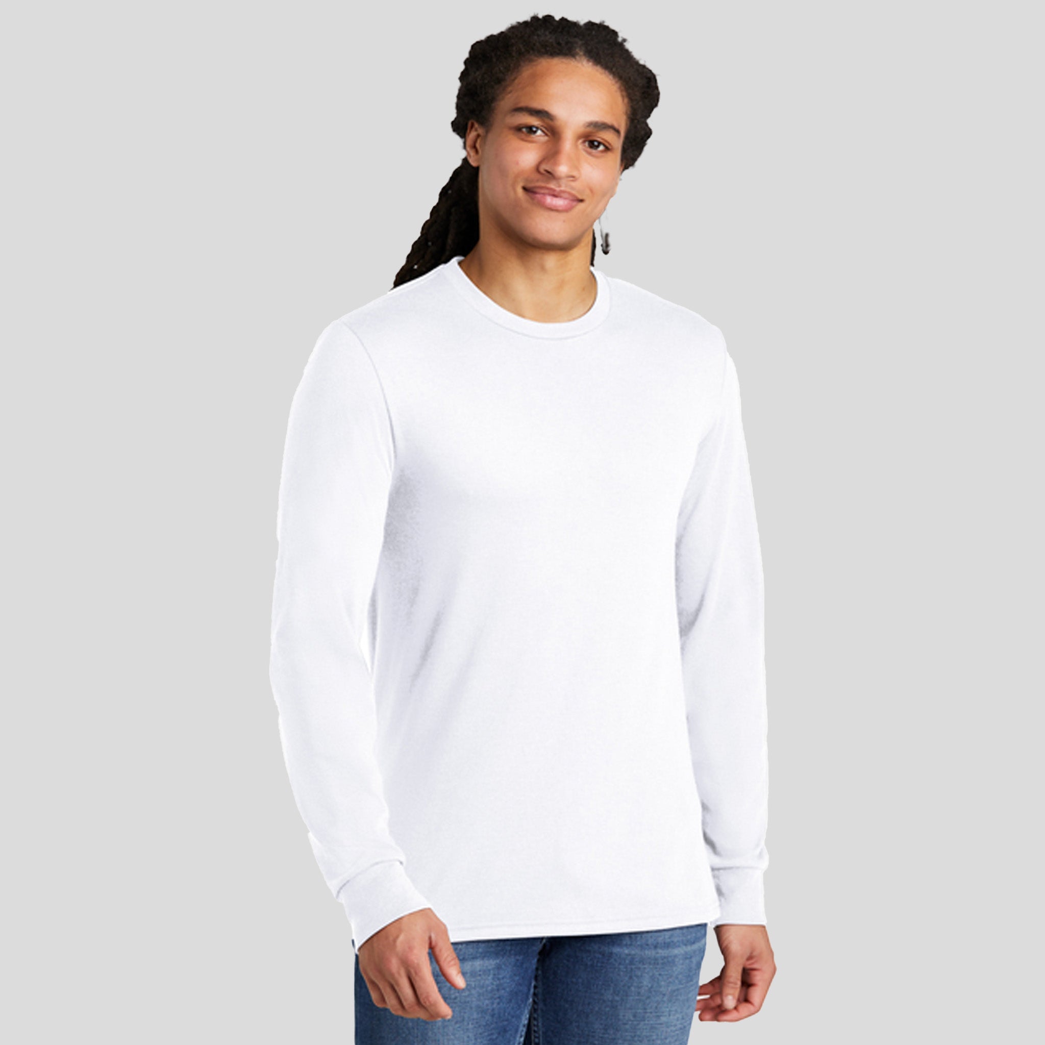 Perfect Triยฎ Long Sleeve Tee | White