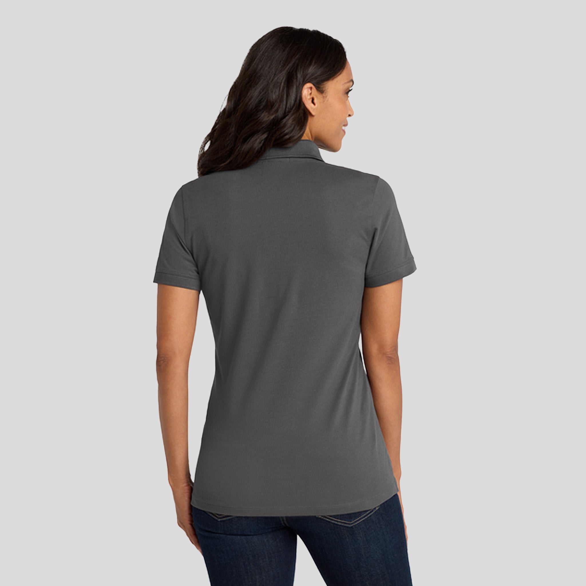 Women's EZCottonยฎ Polo | Sterling Grey
