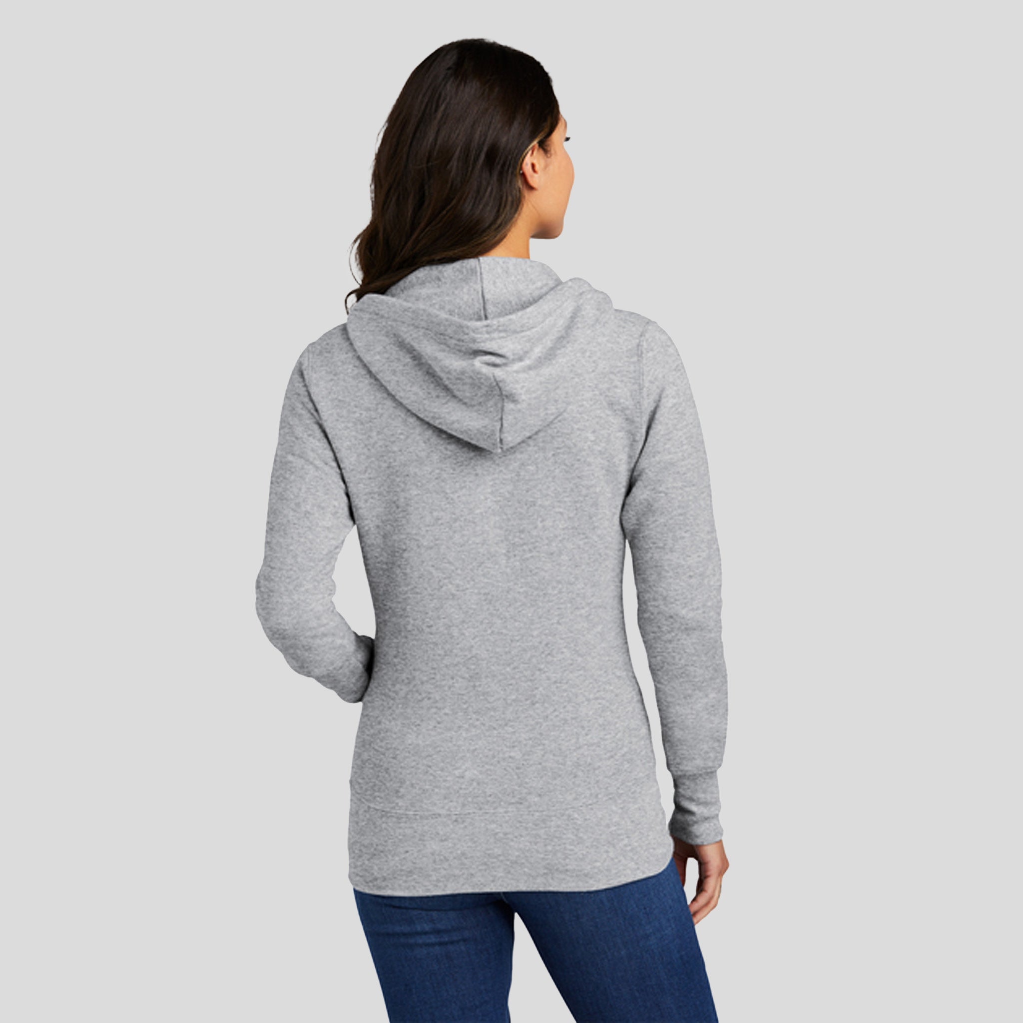Women's Core Fleece Full-Zip Hooded Sweatshirt | Athletic Heather