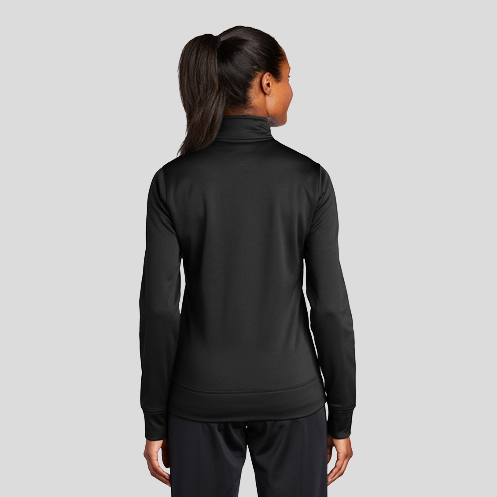 Women's Sport-Wickยฎ Fleece Full-Zip Jacket | Black