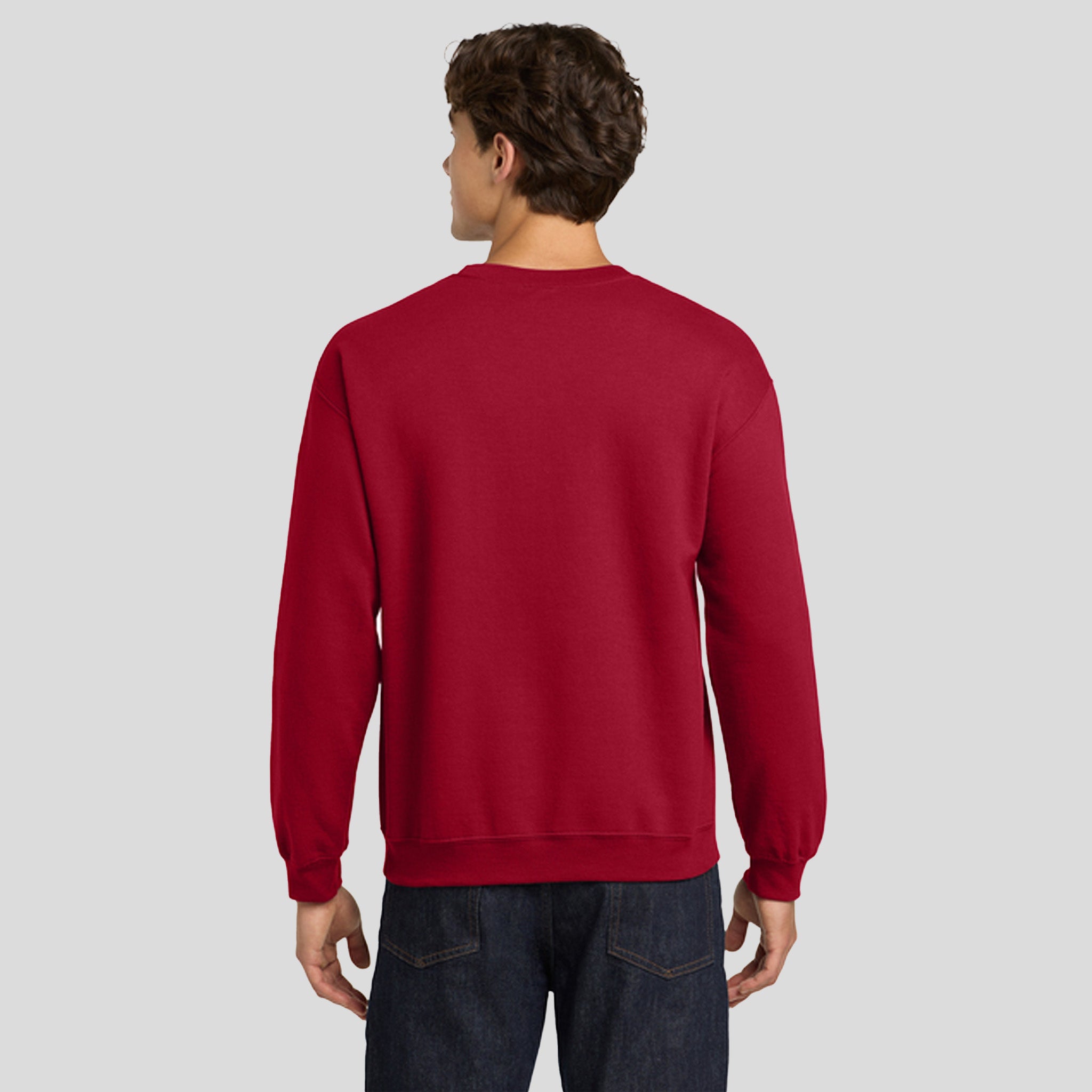 Heavy Blendβ’ Crewneck Sweatshirt | Cardinal Red