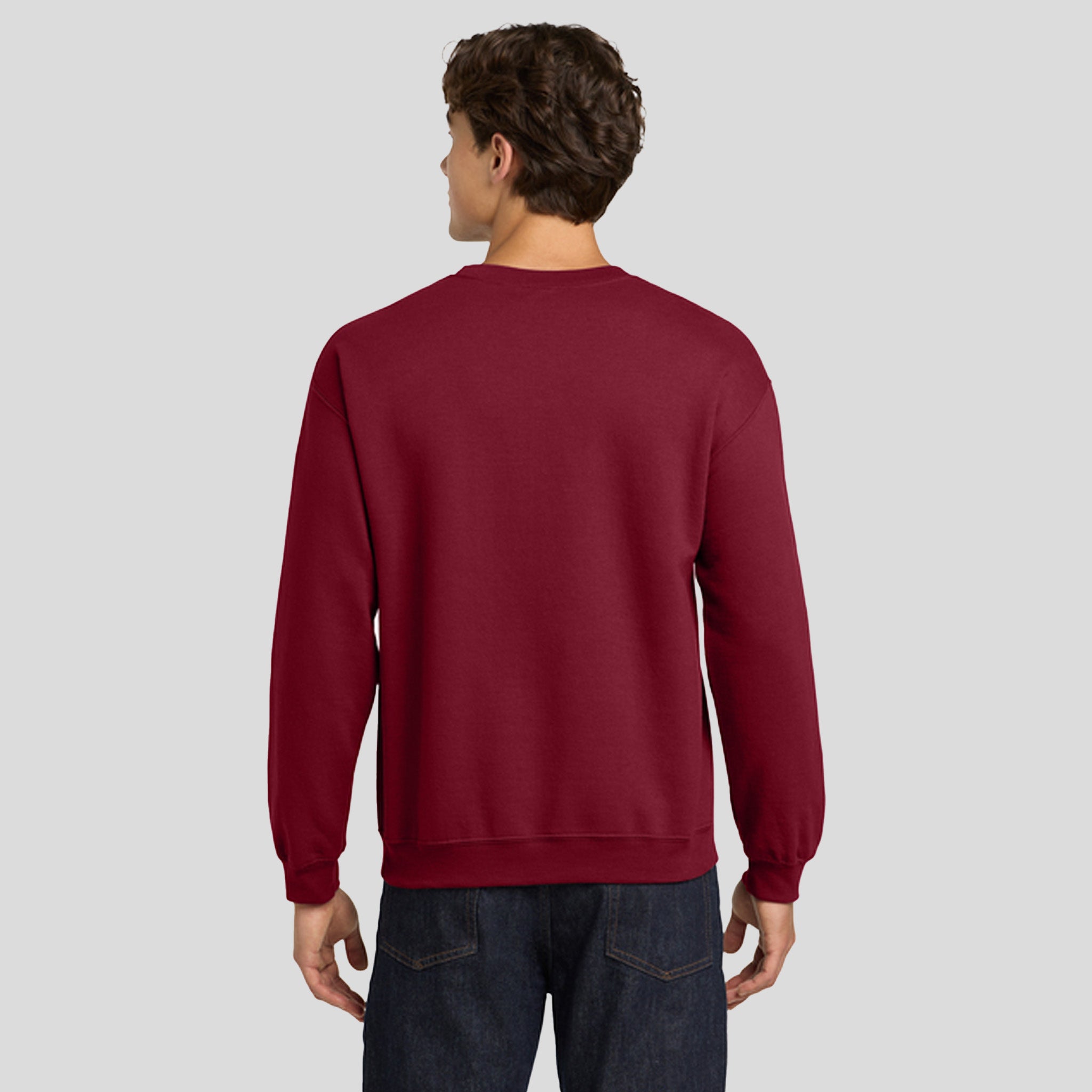 Heavy Blendβ’ Crewneck Sweatshirt | Garnet