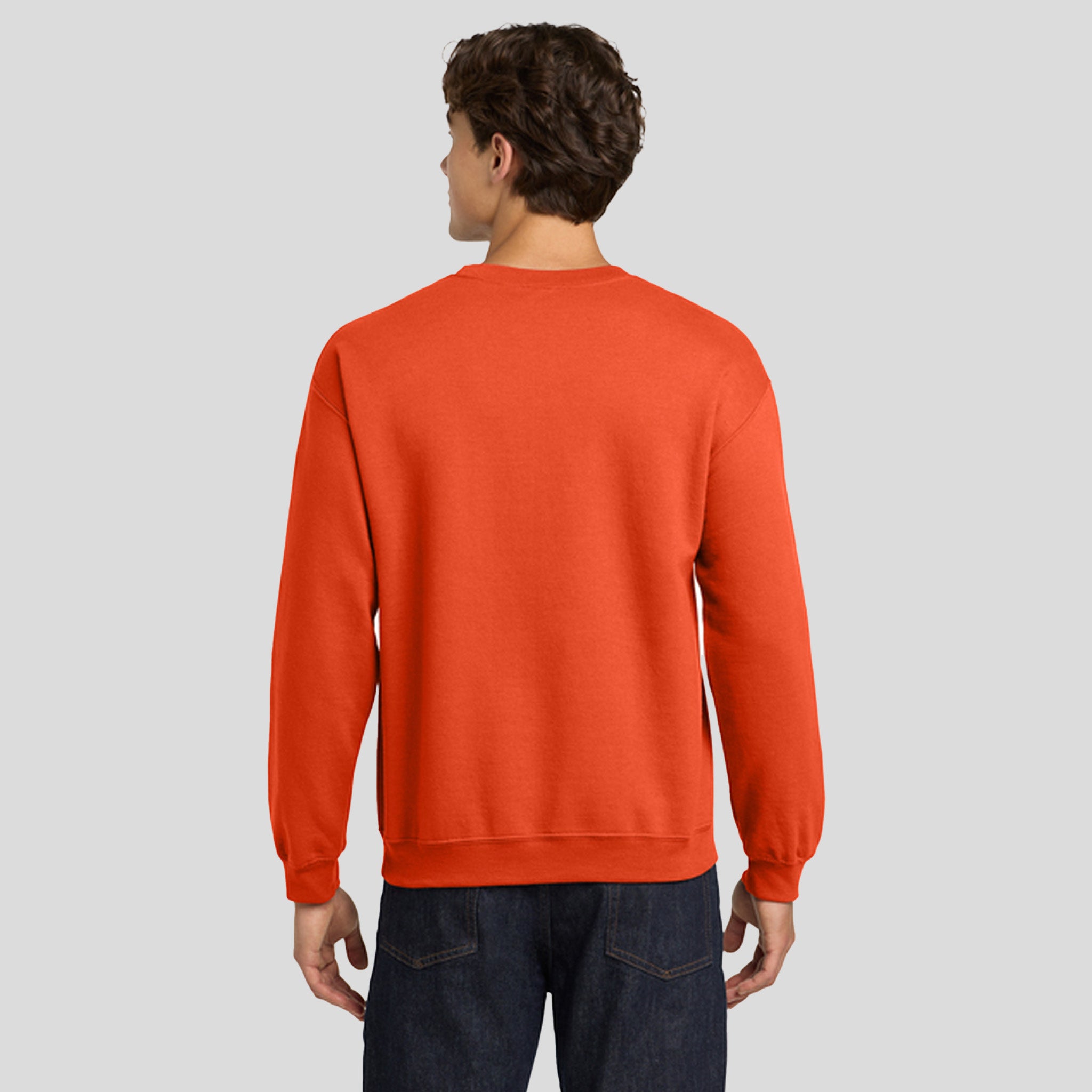Heavy Blendβ’ Crewneck Sweatshirt | Orange