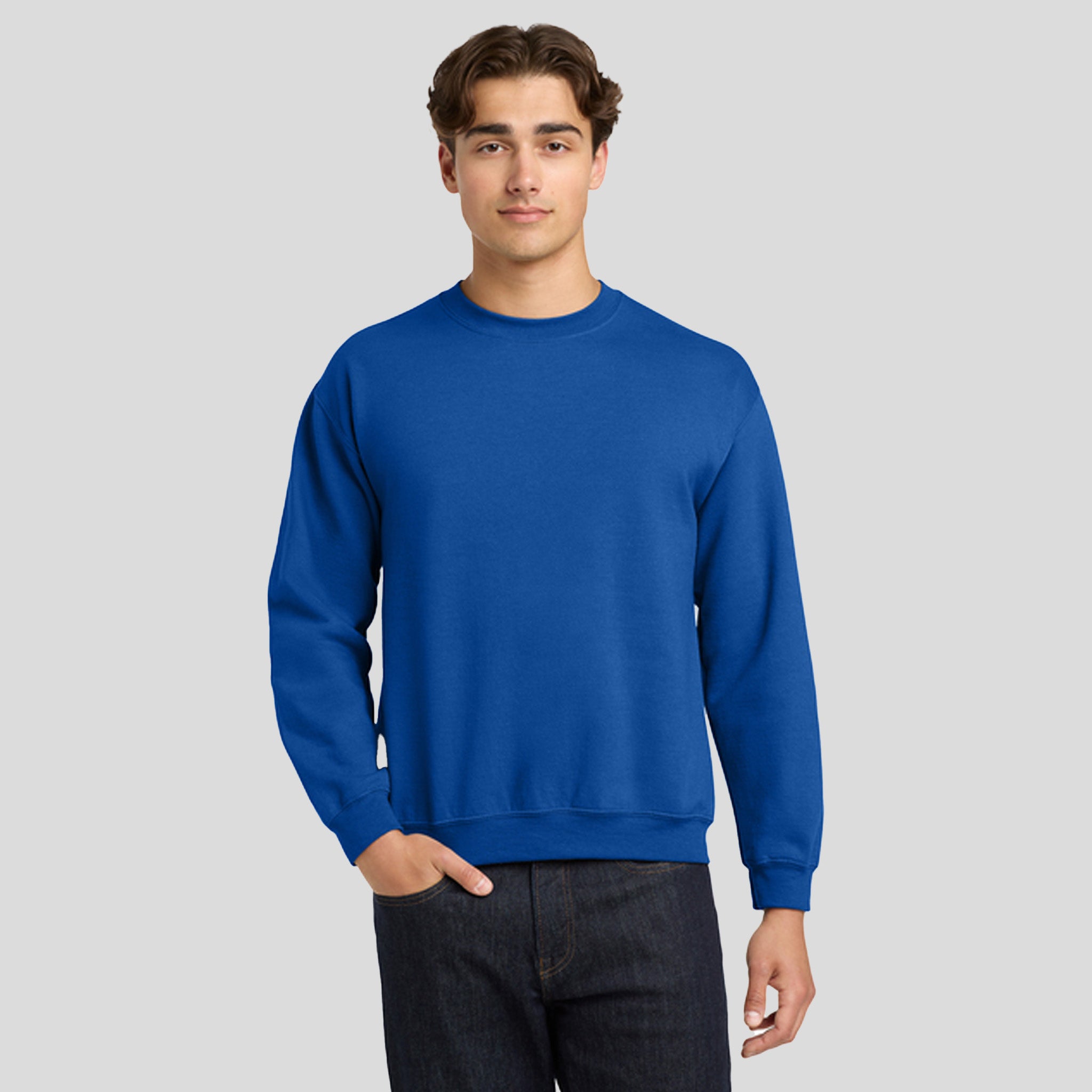 Heavy Blendβ’ Crewneck Sweatshirt | Royal