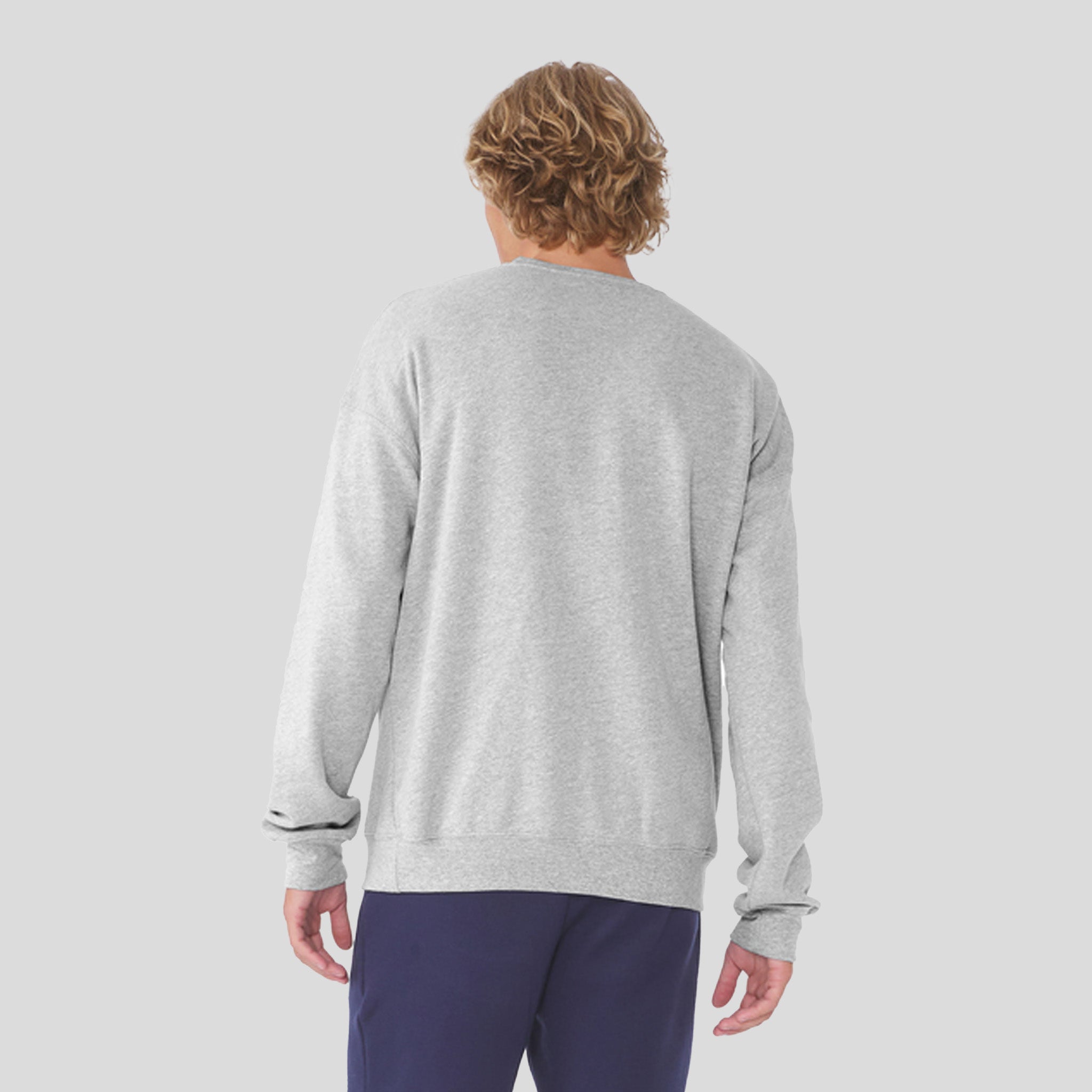 Unisex Sponge Fleece Drop Shoulder Sweatshirt | Athletic Heather