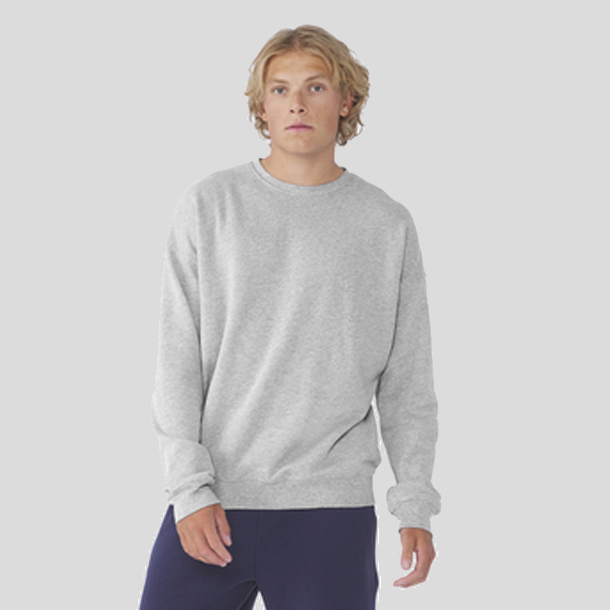 Unisex Sponge Fleece Drop Shoulder Sweatshirt | Athletic Heather