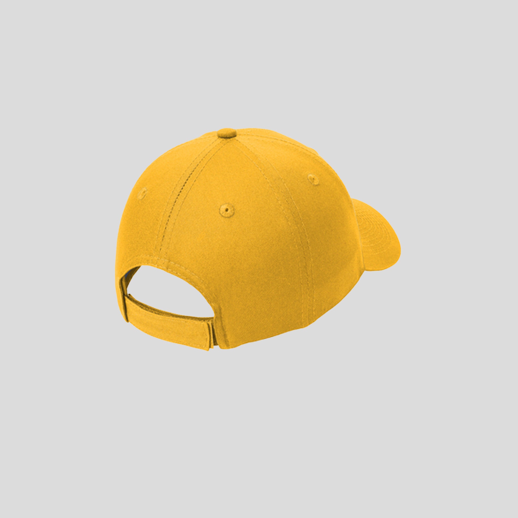 Six-Panel Twill Cap | Athletic Gold