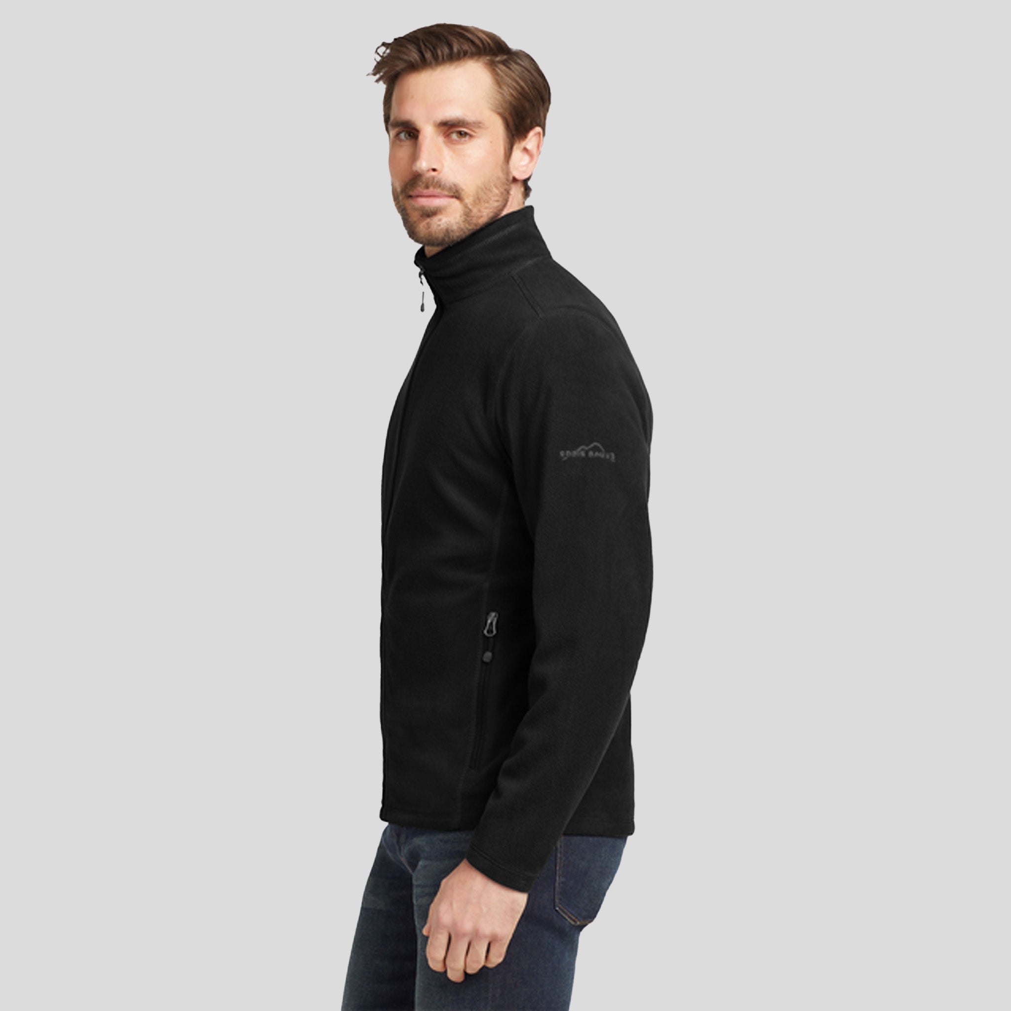 Full-Zip Microfleece Jacket | Black