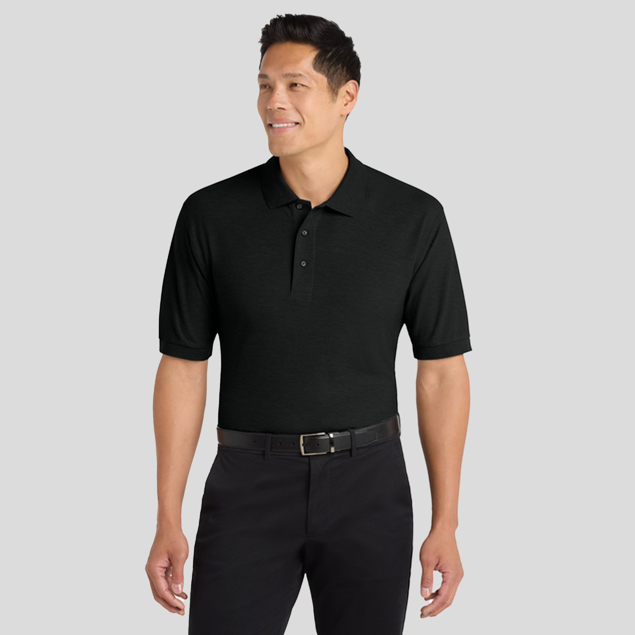Silk Touchβ’ Polo | Black