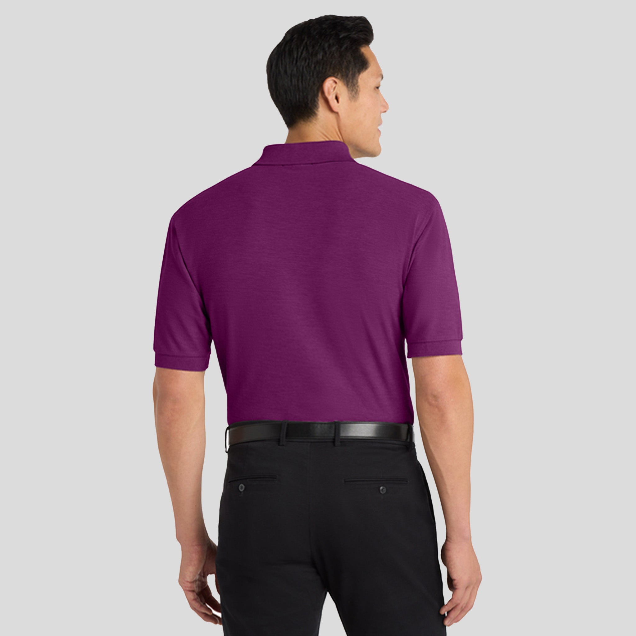Silk Touchβ’ Polo | Deep Berry