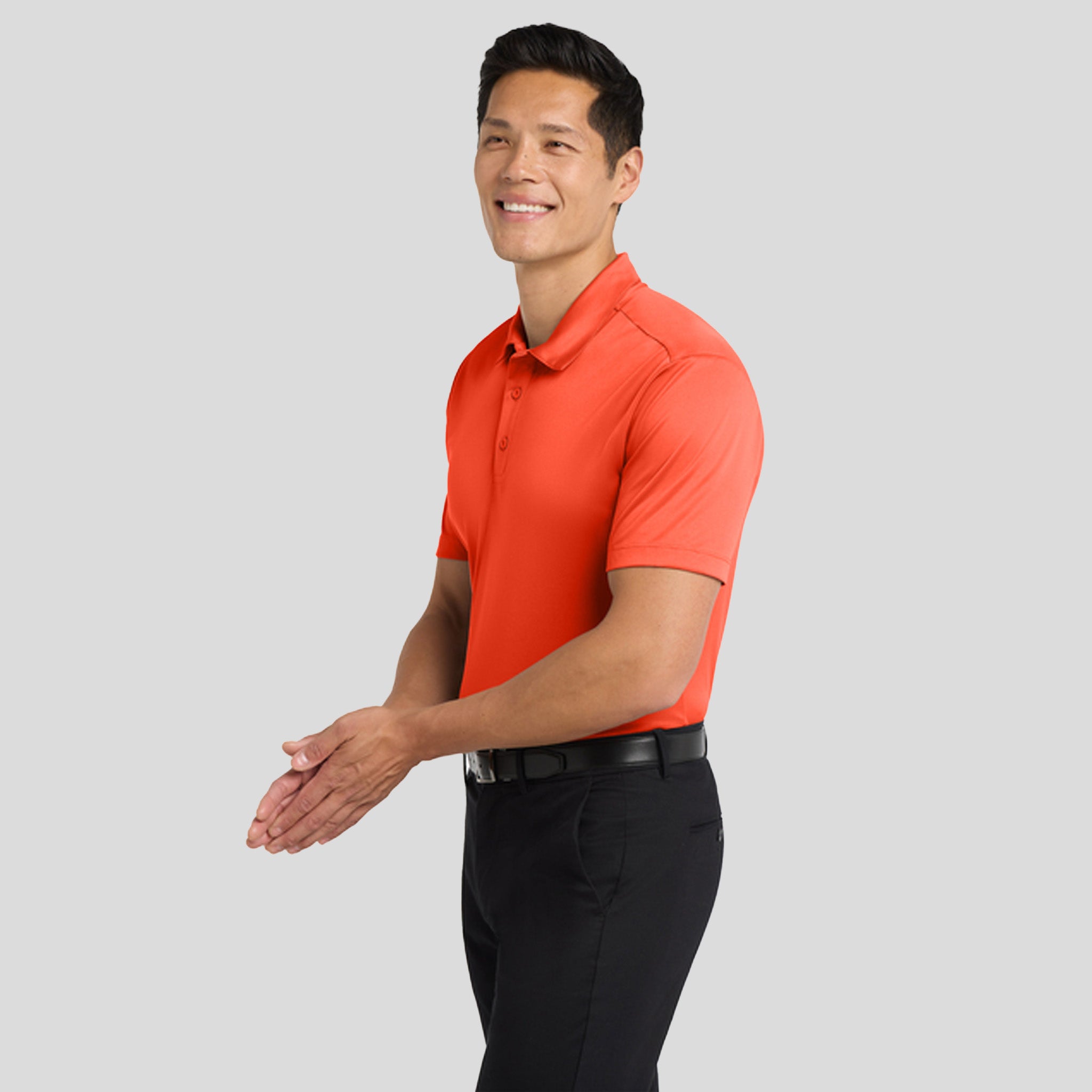 Men's Silk Touchโข Performance Polo | Neon Orange