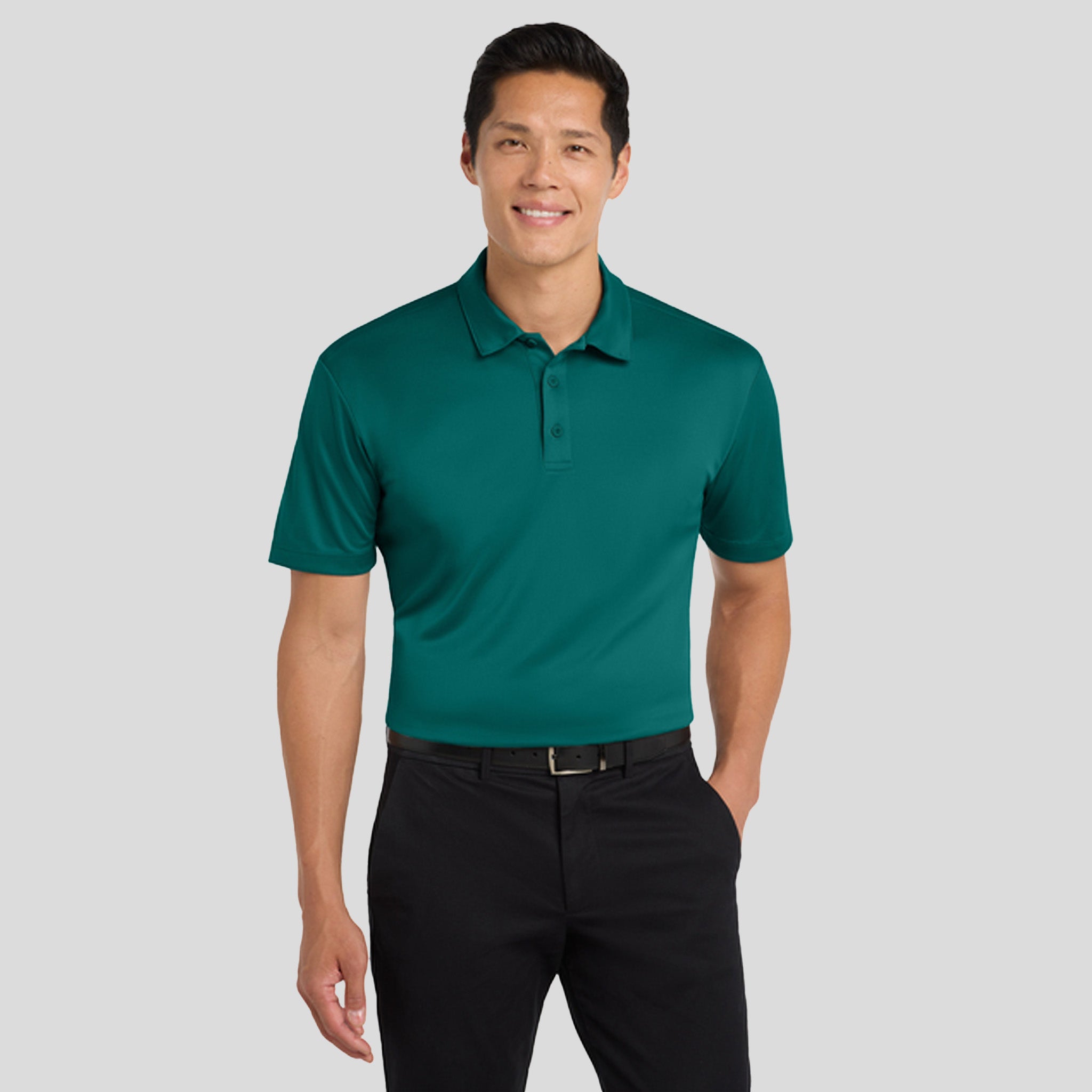 Men's Silk Touchโข Performance Polo | Teal Green