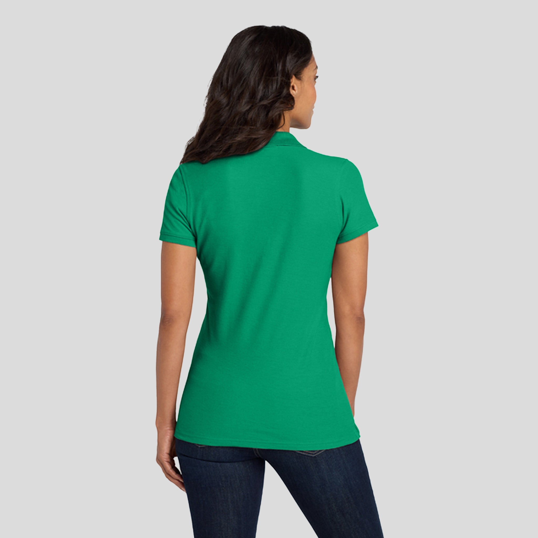 Women's Core Classic Pique Polo | Bright Kelly Green