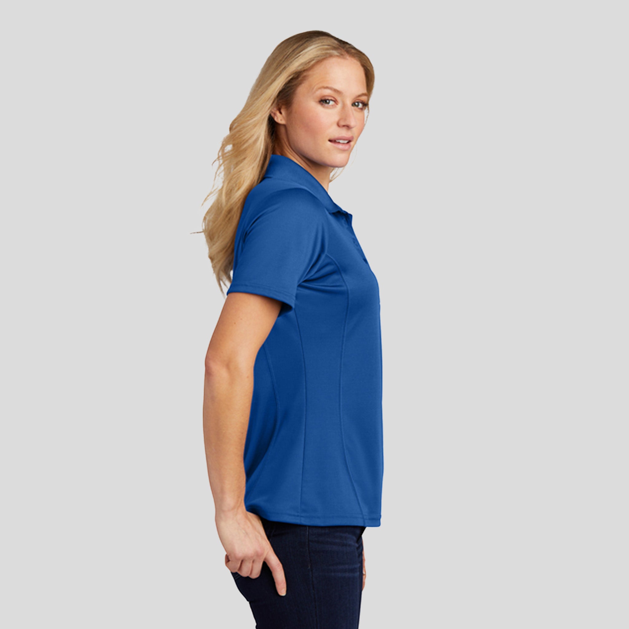 Women's Dry Zoneยฎ Raglan Accent Polo | True Royal