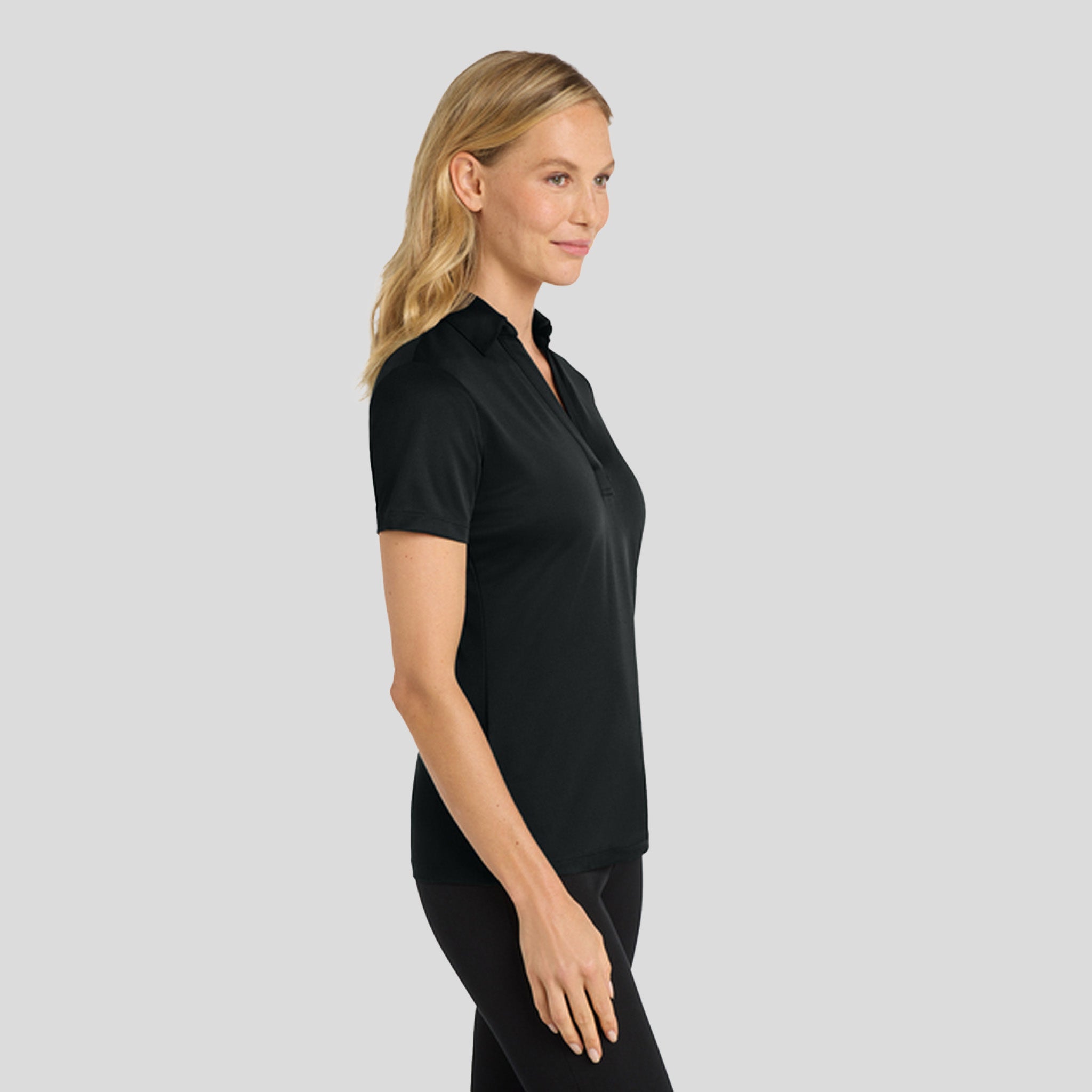 Women's Silk Touchโข Performance Polo | Black