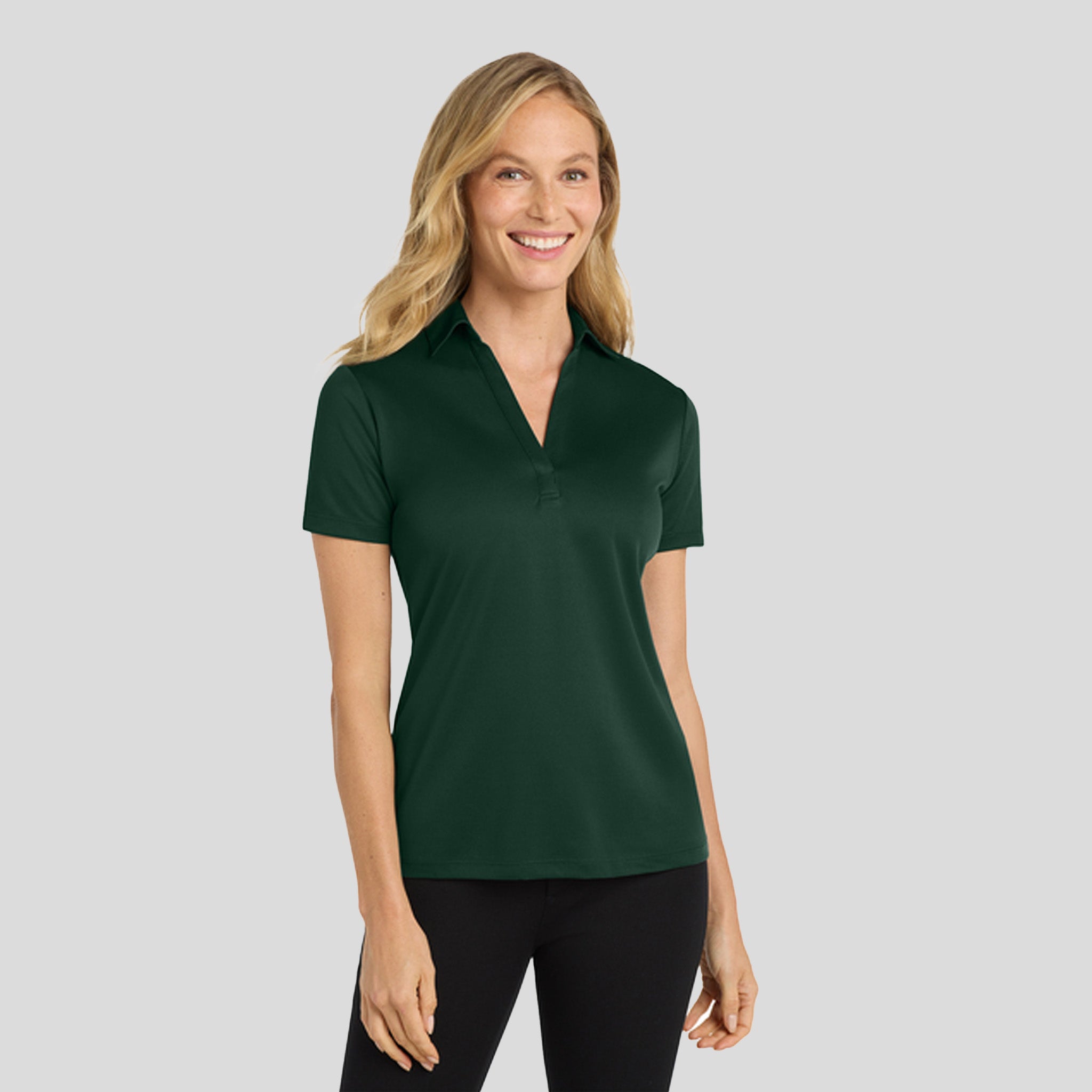 Women's Silk Touchโข Performance Polo | Dark Green