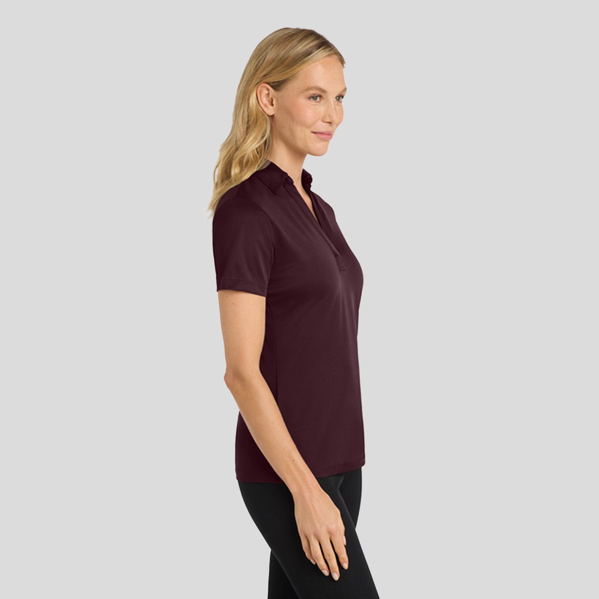 Women's Silk Touchโข Performance Polo | Maroon
