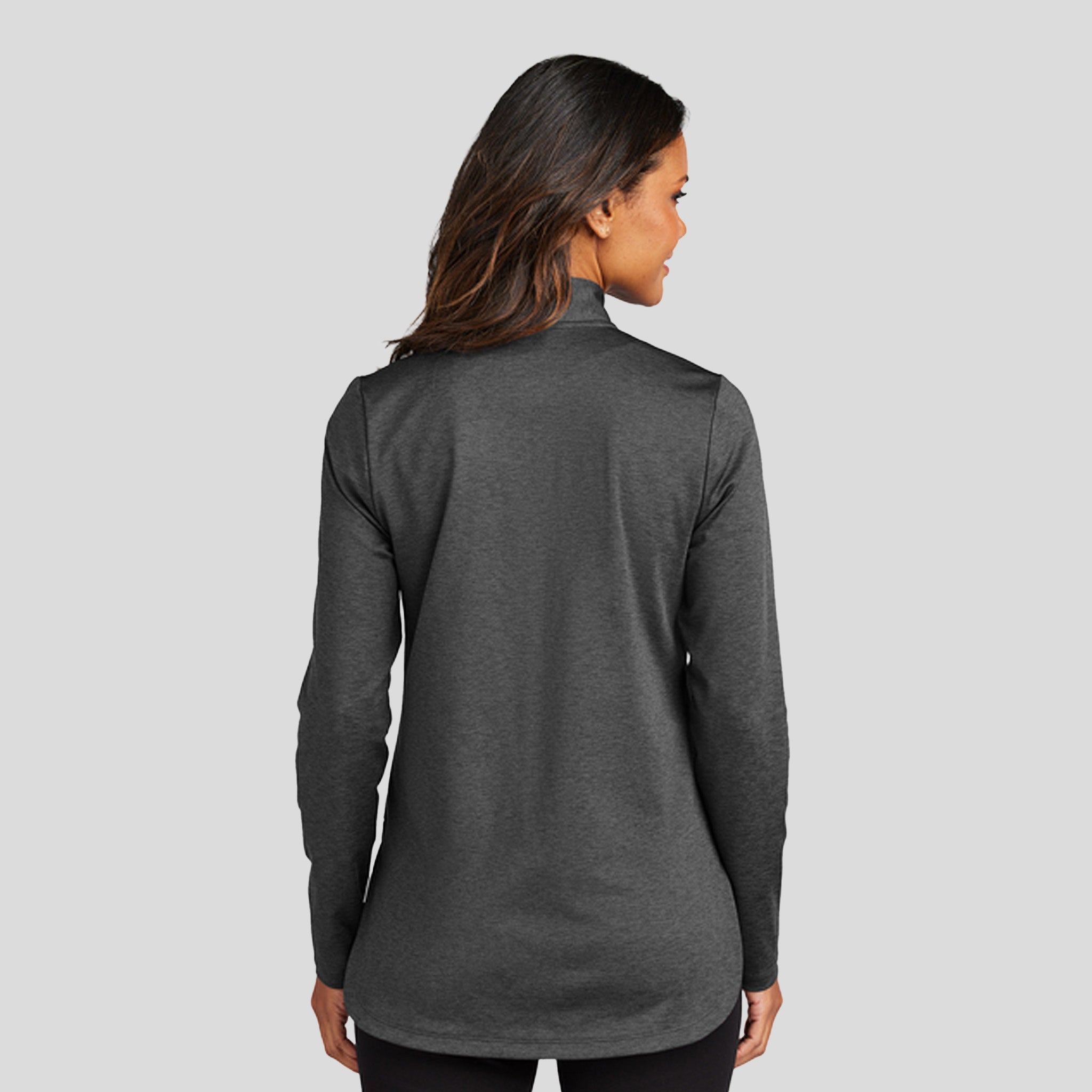 Women's C-FREE® Double Knit 1/4-Zip | Grey Steel Heather