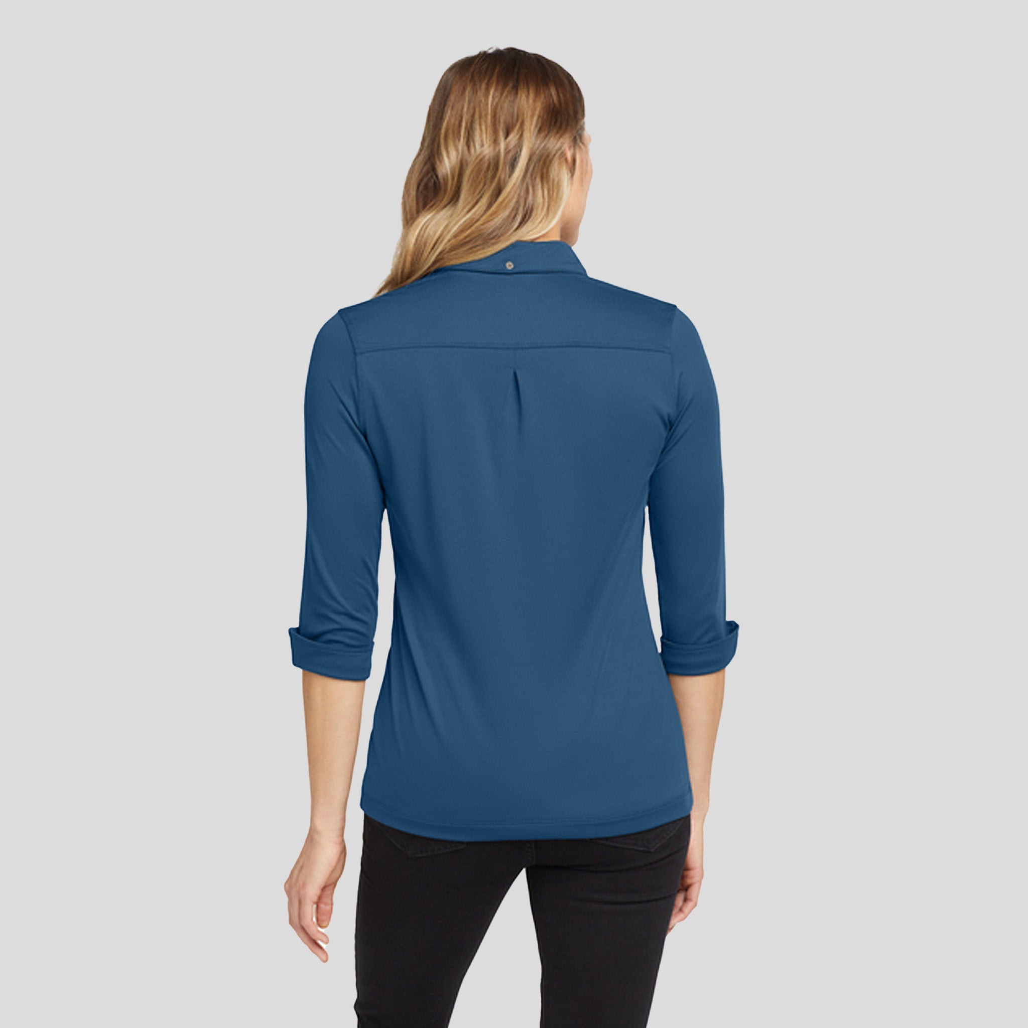 Women's Gauge Polo | Blue Indigo