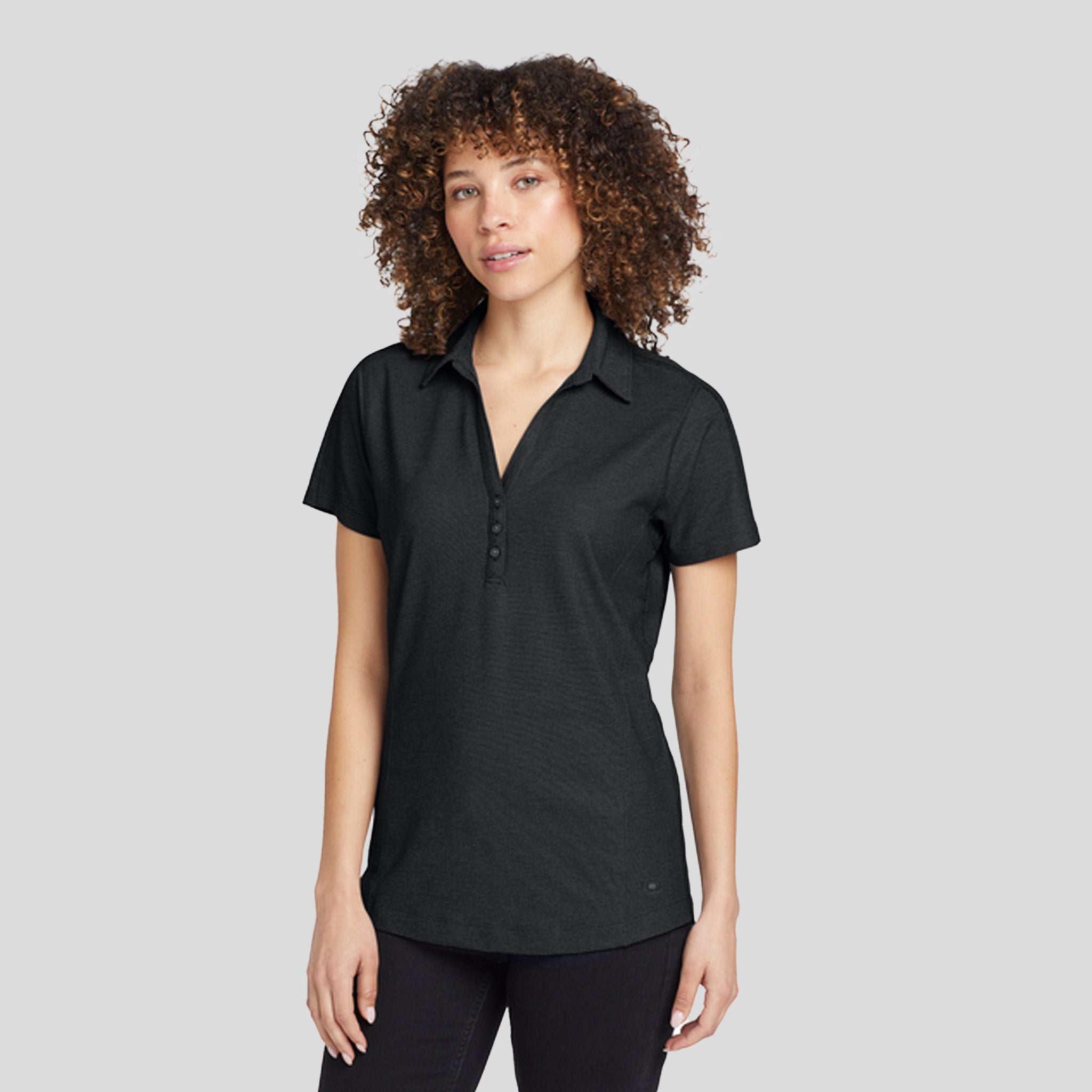 Women's Onyx Polo | Blacktop