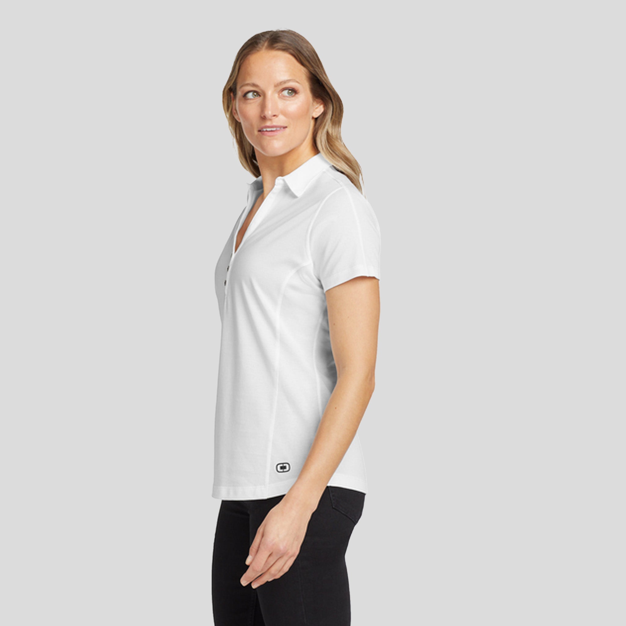 Women's Onyx Polo | White