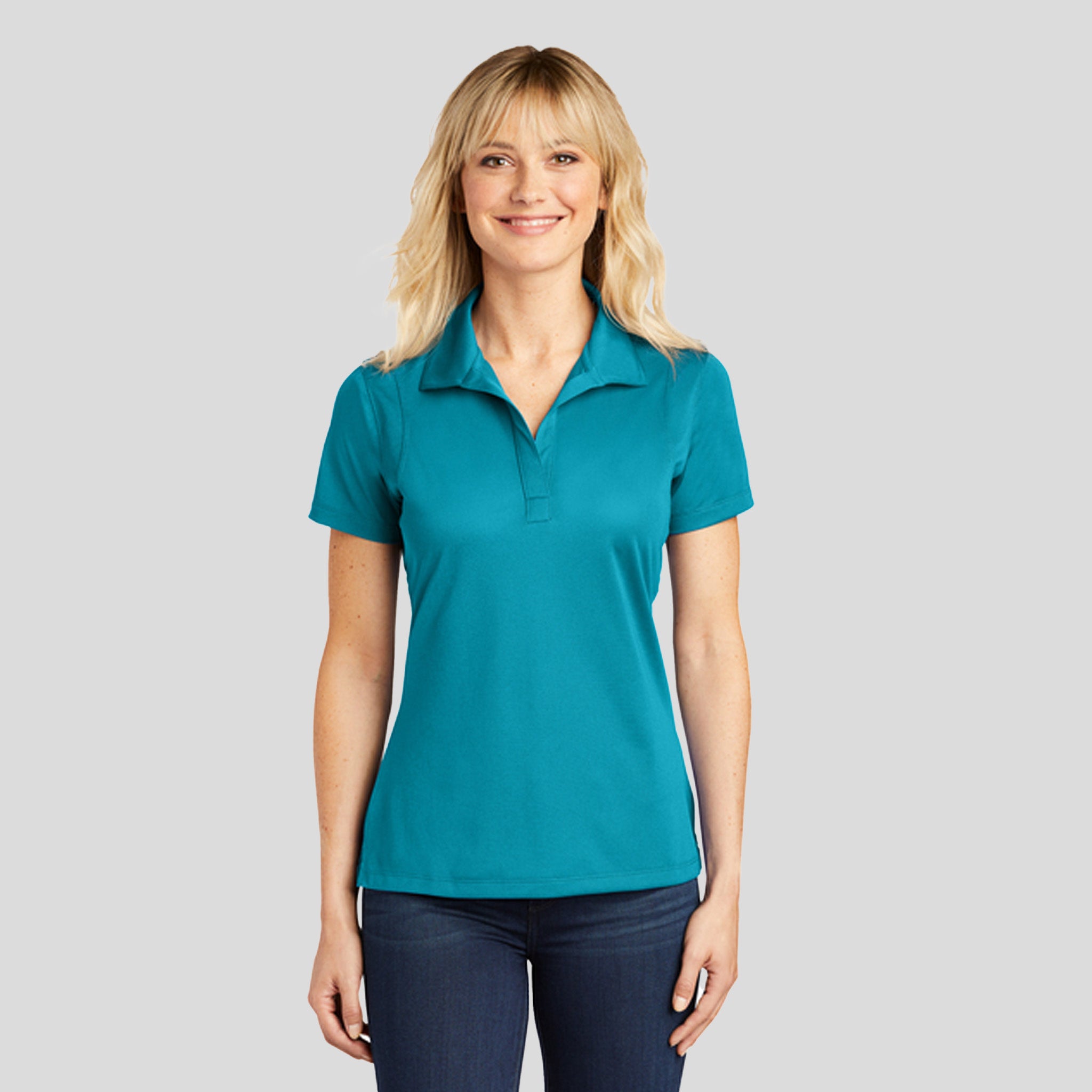Women's Micropique Sport-Wickยฎ Polo | Tropic Blue