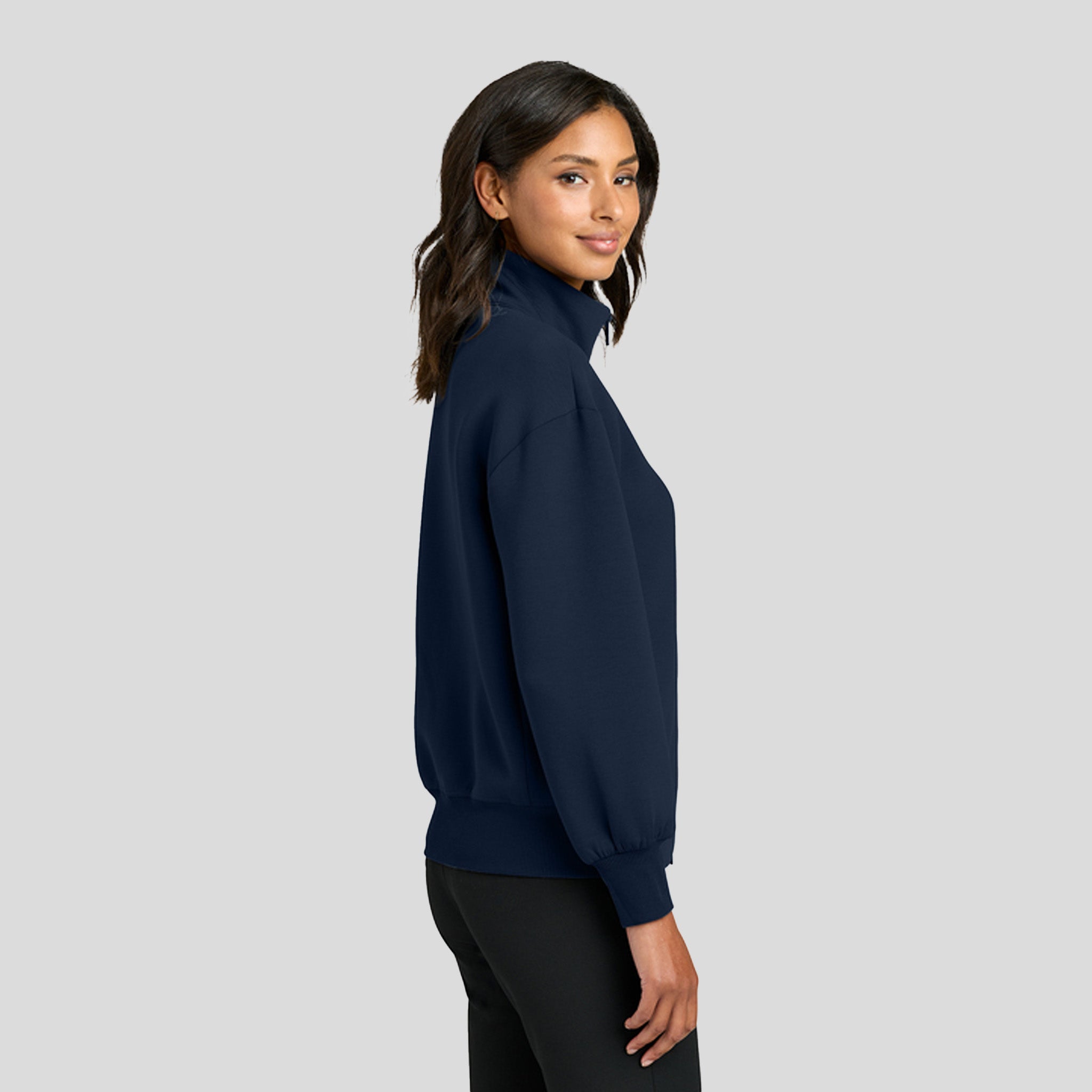 Womenβs Soft Spacer Full-Zip | Night Navy