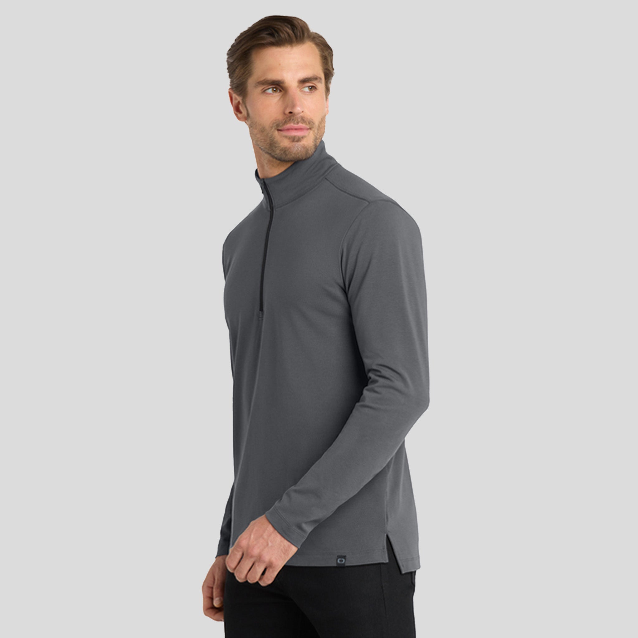 Limit 1/4-Zip | Diesel Grey