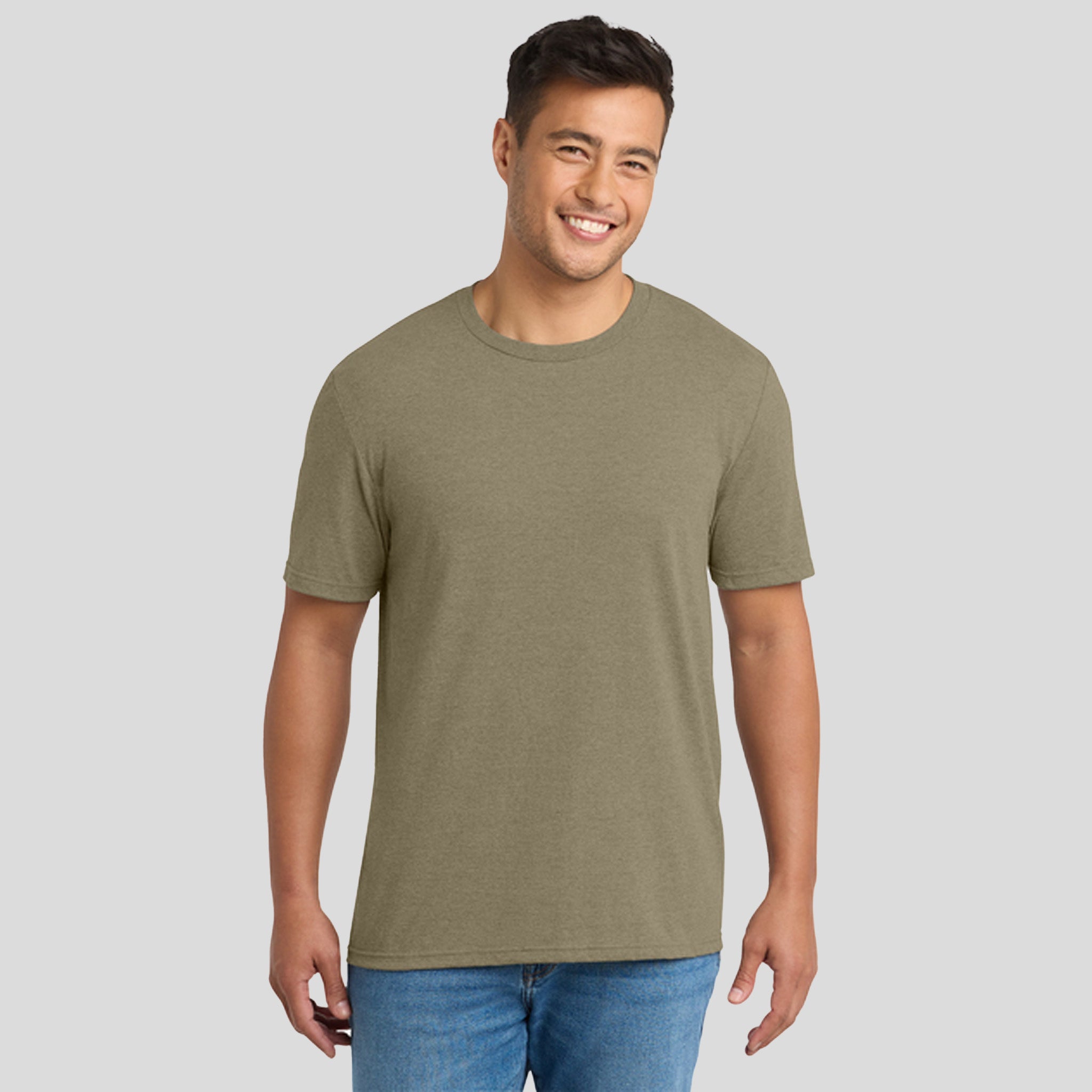 Tri-Blend Tee | Coyote Brown Heather