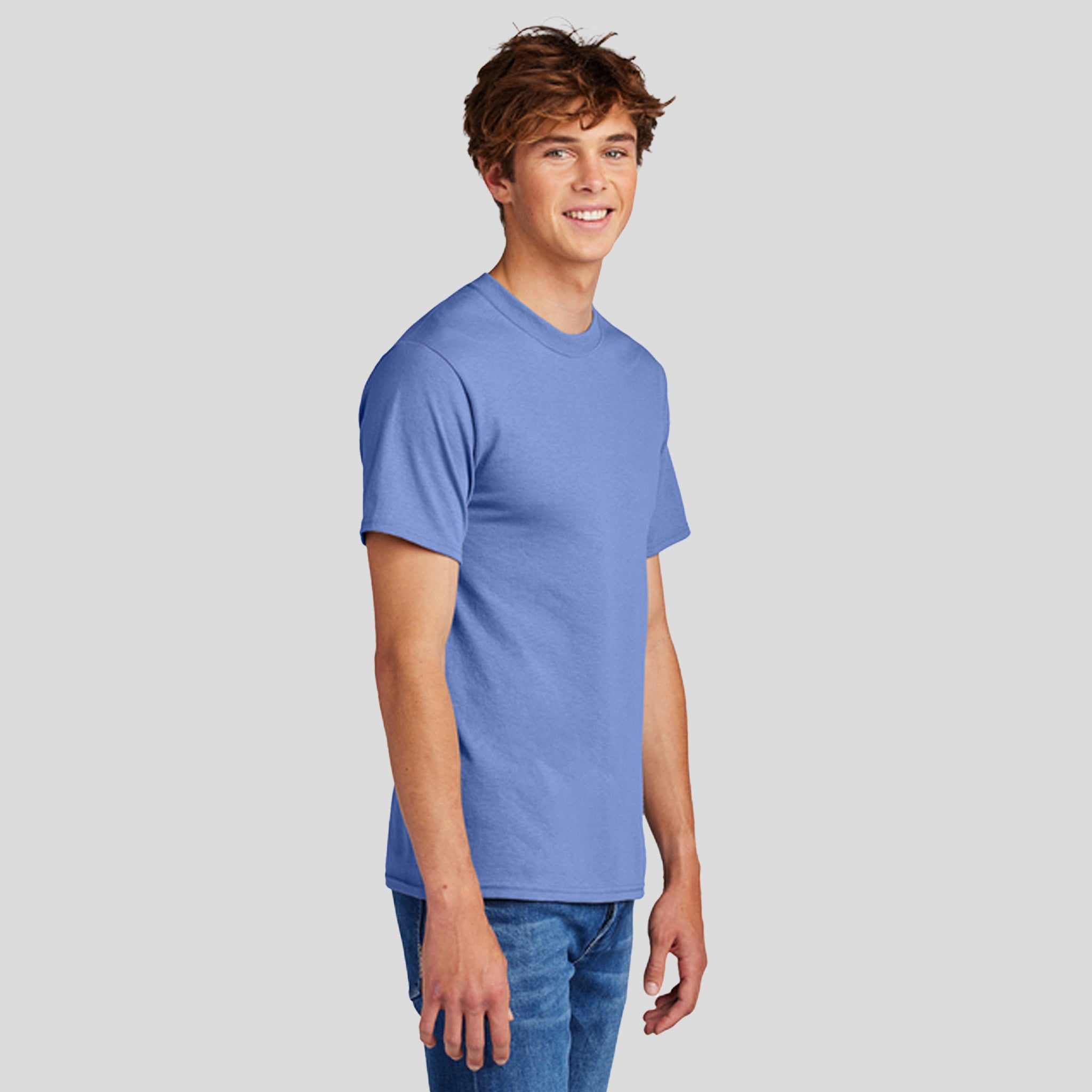 Core Blend Tee | Carolina Blue