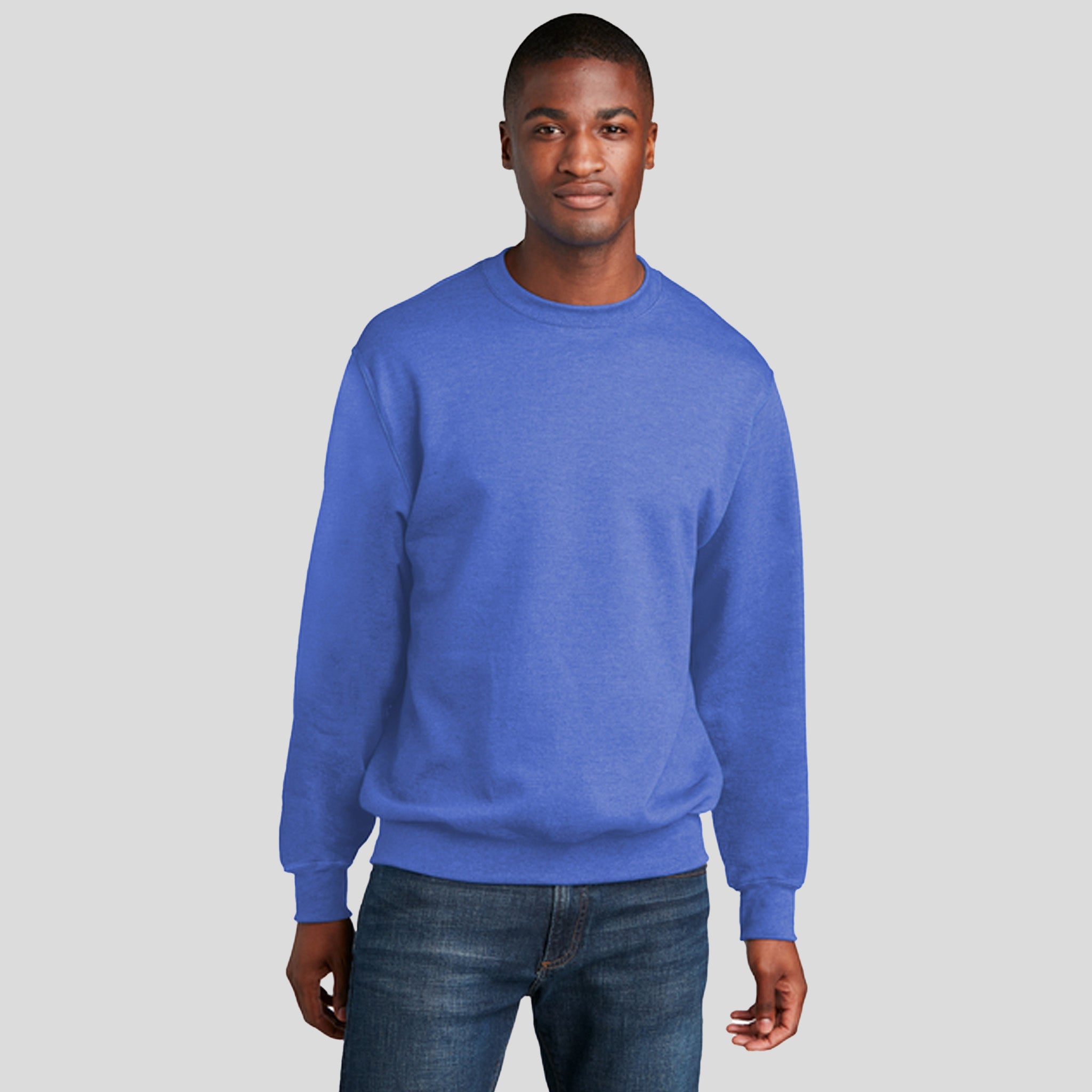 Core Fleece Crewneck Sweatshirt | Heather Royal
